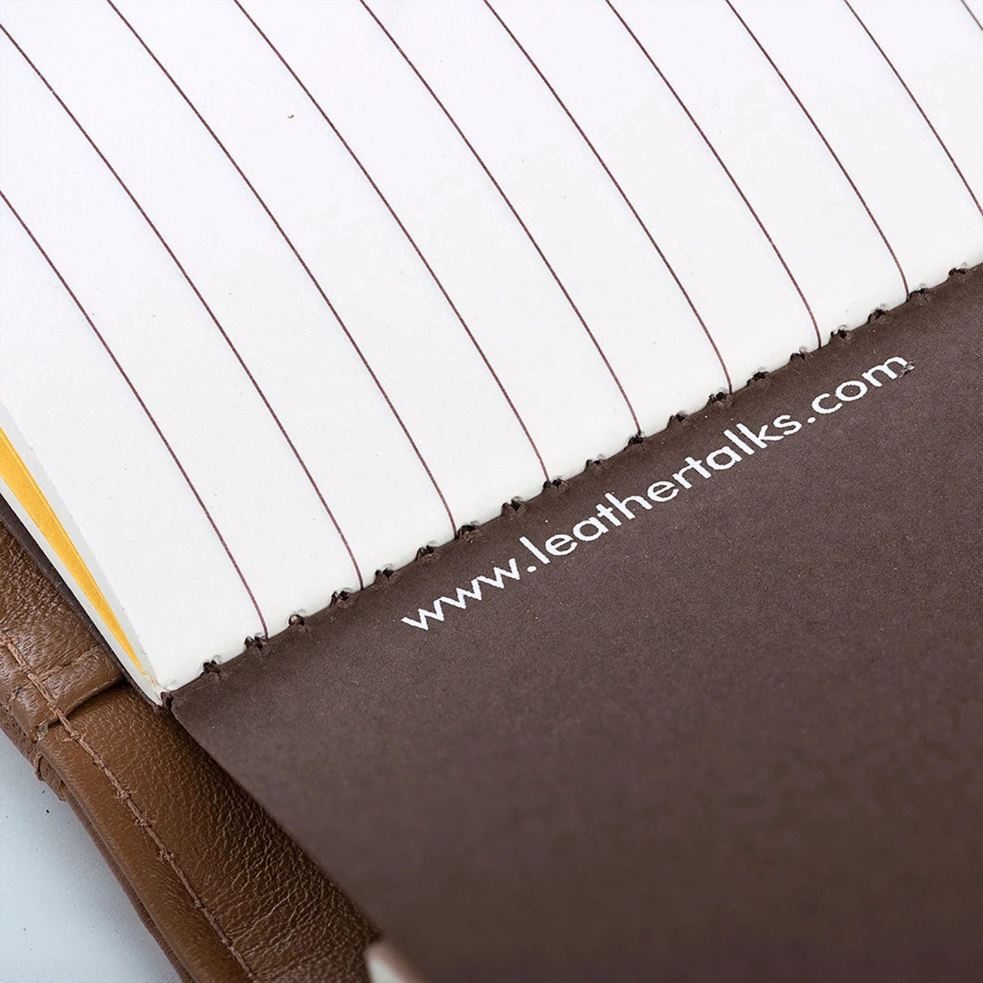 The Mini Melunge Luxury Pure Leather Notebook| Premium Leather Diary For Men & women | 100% Genuine Leather | Handmade Leather Journal - Tan Leather Talks