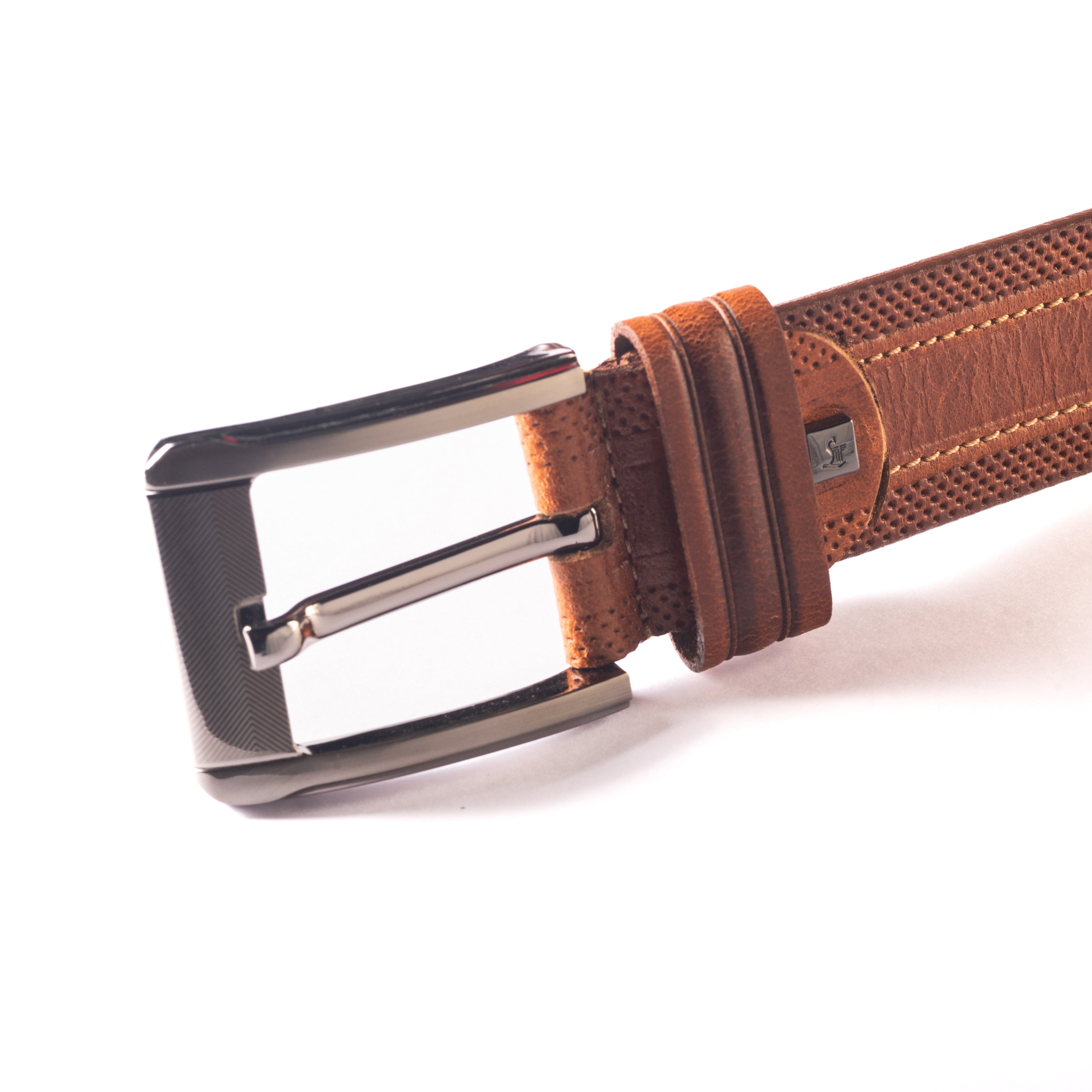 top men branded belt
