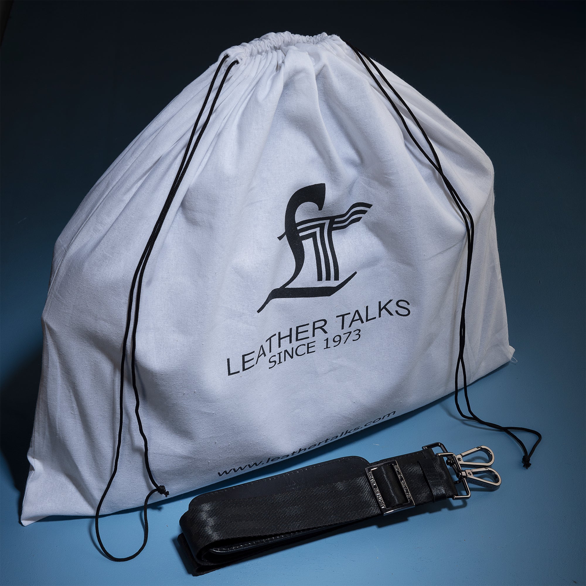 Fortune Series | Leather Portfolio Bag for Men | Single Zipper Laptop Bag | 100% Genuine Leather | Color: Black