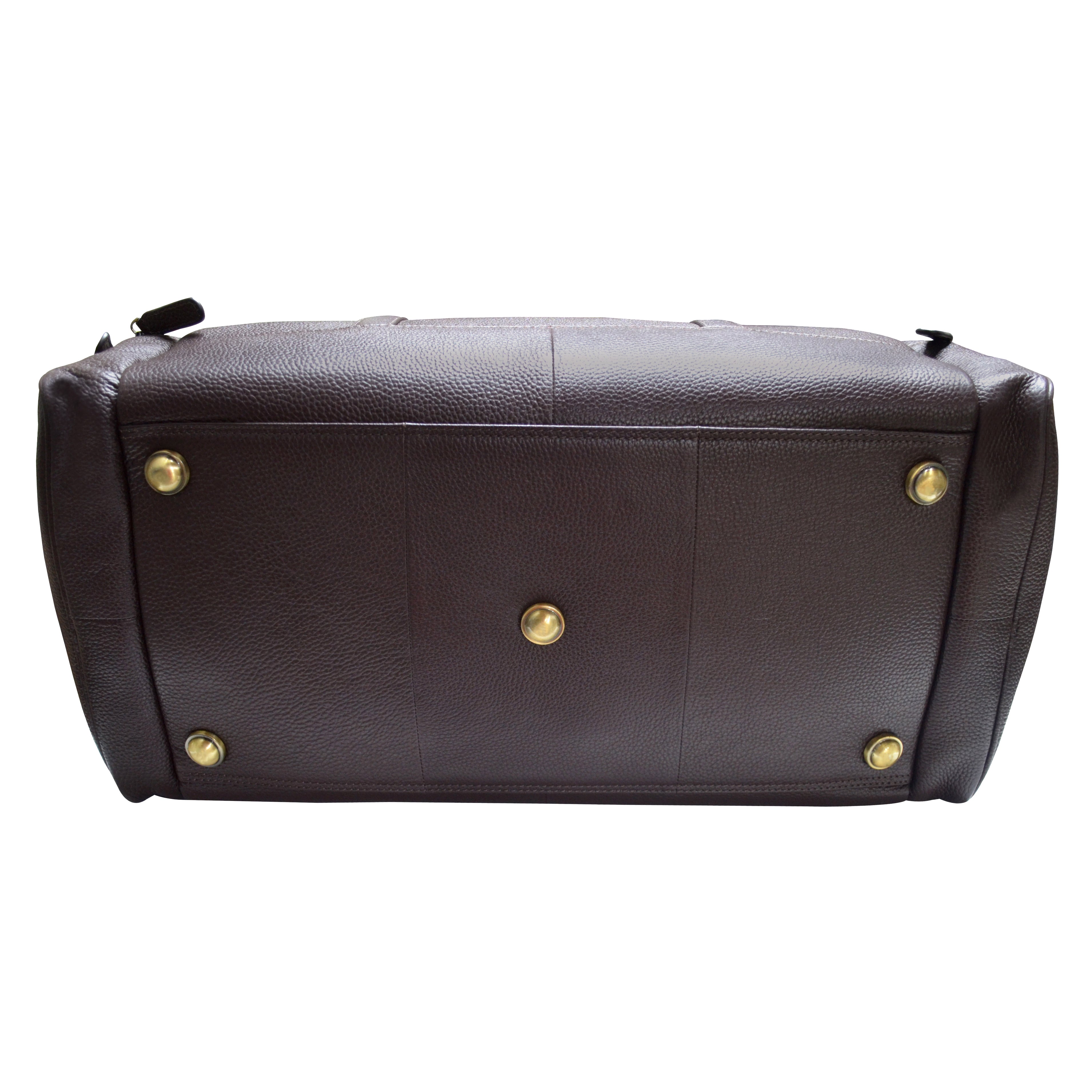 Bush Duffle Bag | Genuine Leather Travel Bag | Duffle Bag for Men | Color: Black & Brown Leather Talks