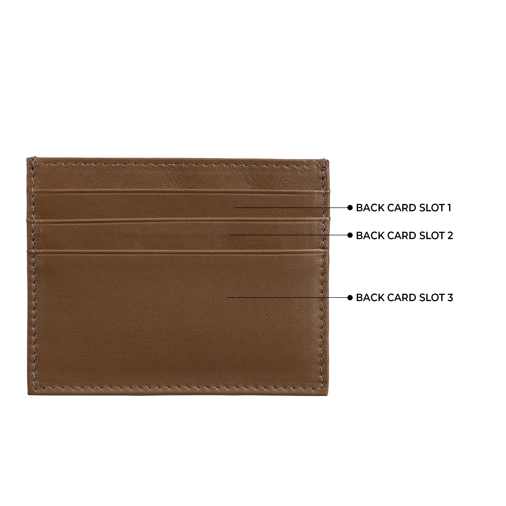 Premium leather card holder for secure storage – High-quality leather card holder that combines style and practicality, keeping your cards safe and organized