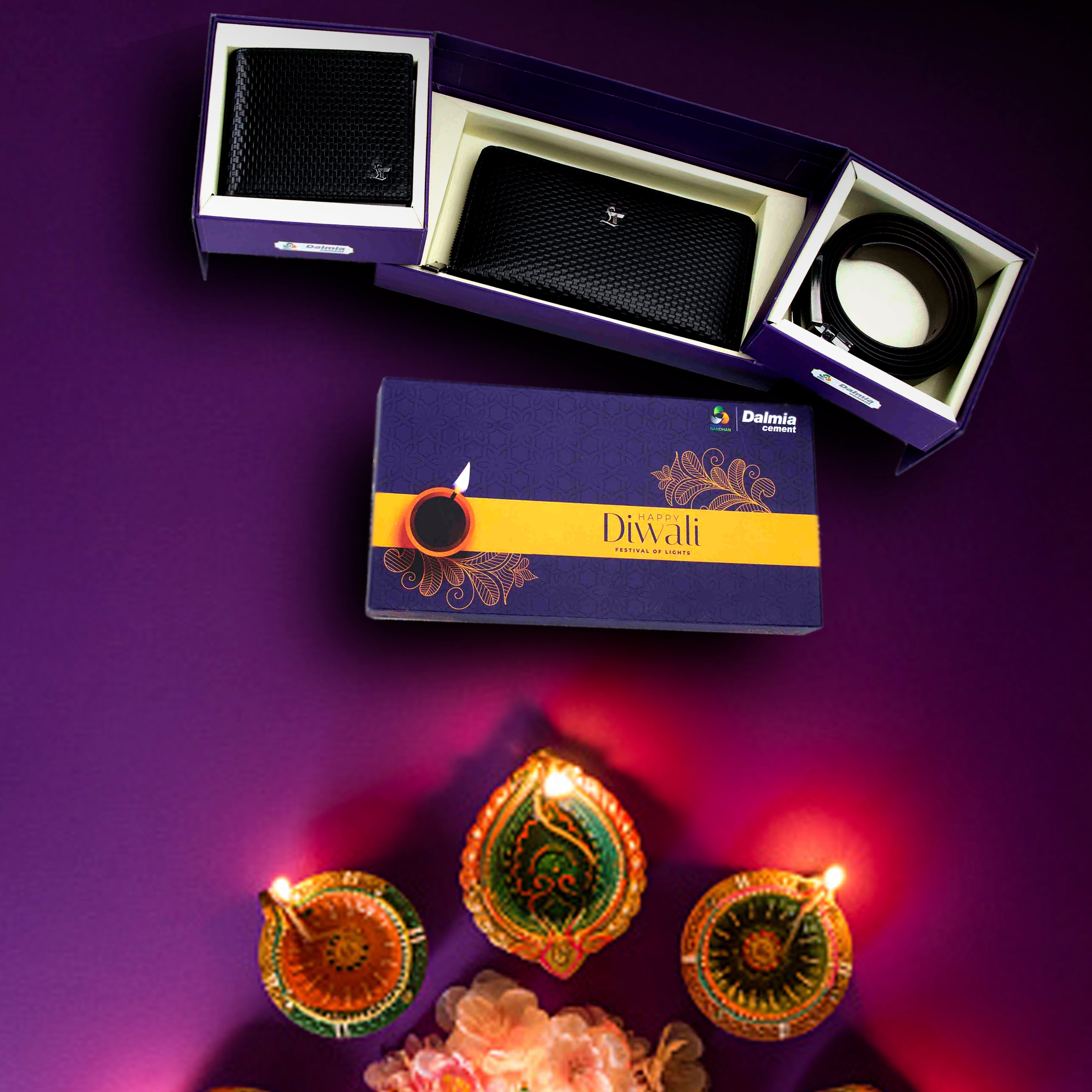 Diwali 2022 Gift Set For Dalmia Cement Leather Talks