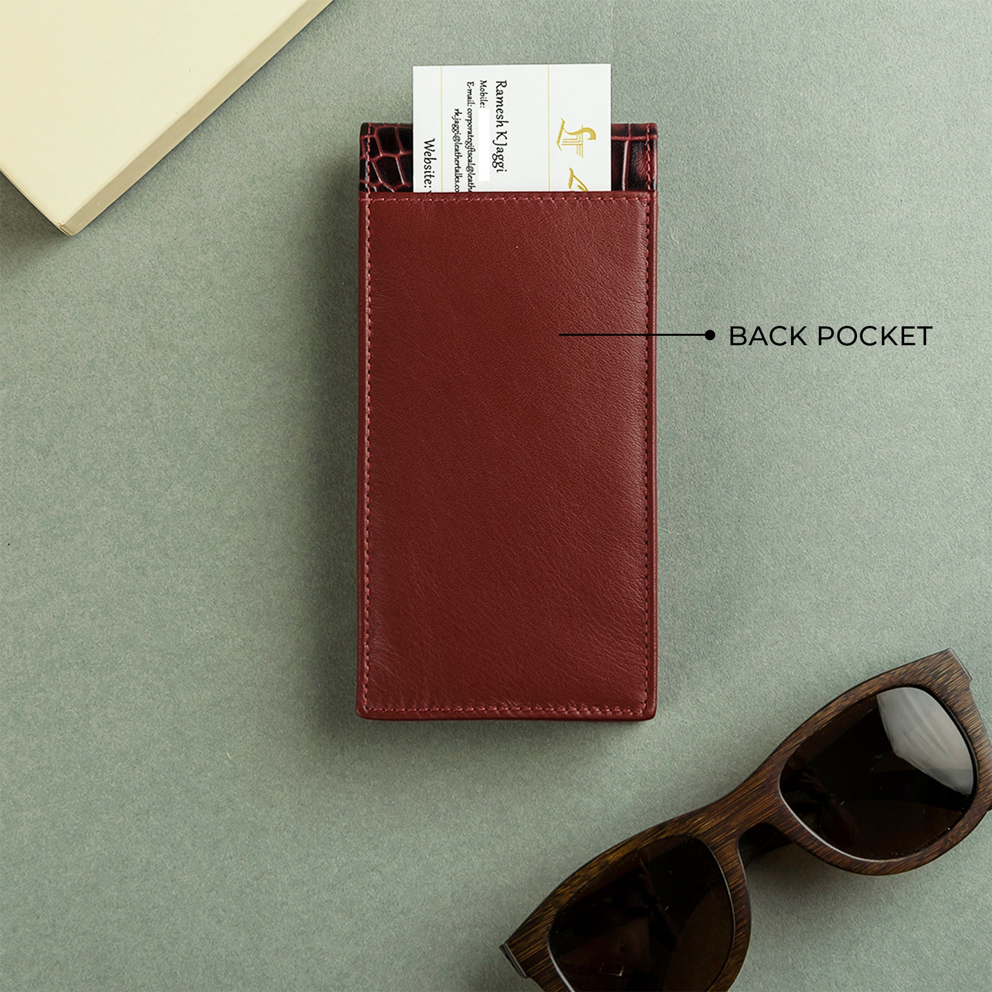Spectacle Case | Goggle Case | Spectacle Case Leather | Color- Brown , Cherry LeatherTalks