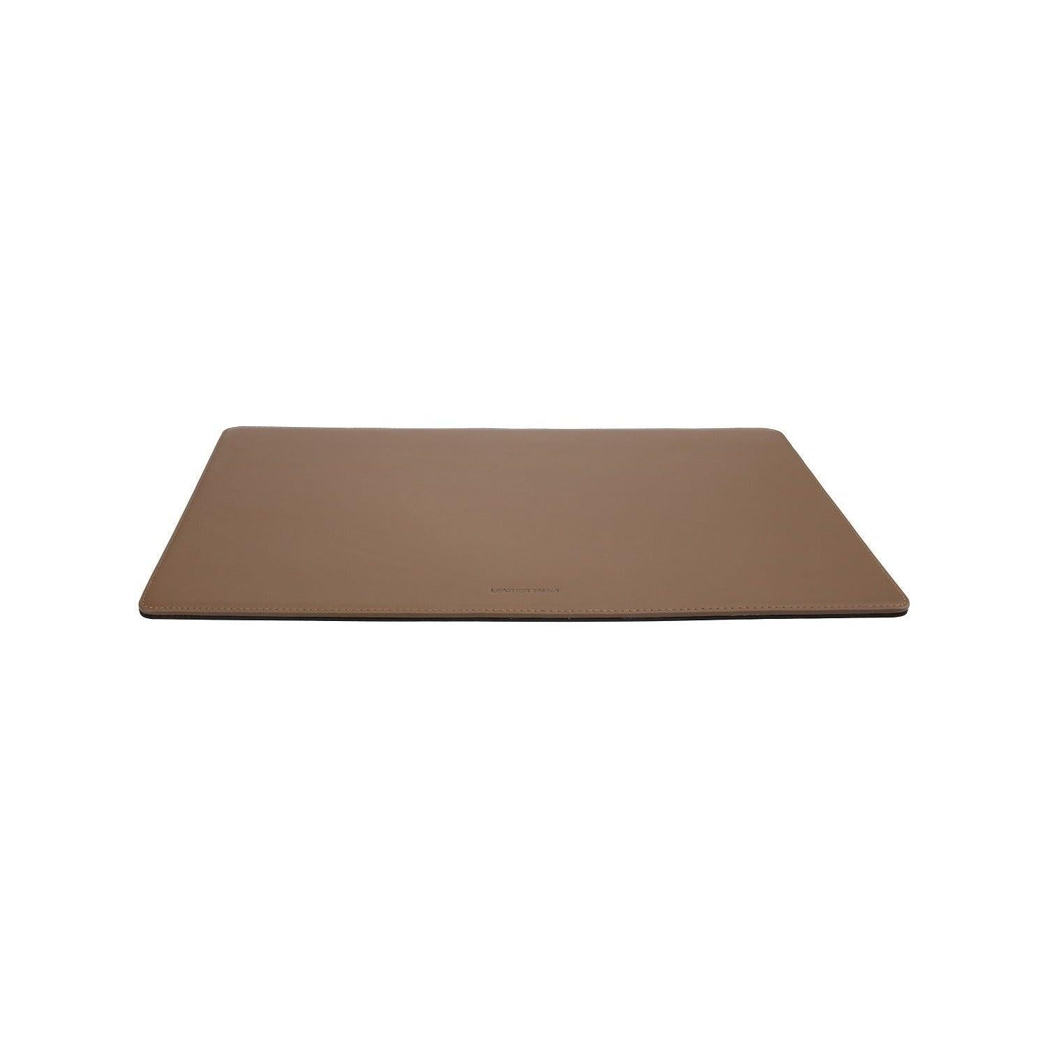 Handmade Genuine Leather Table Mat | Set of 6 | Color: Light Brown