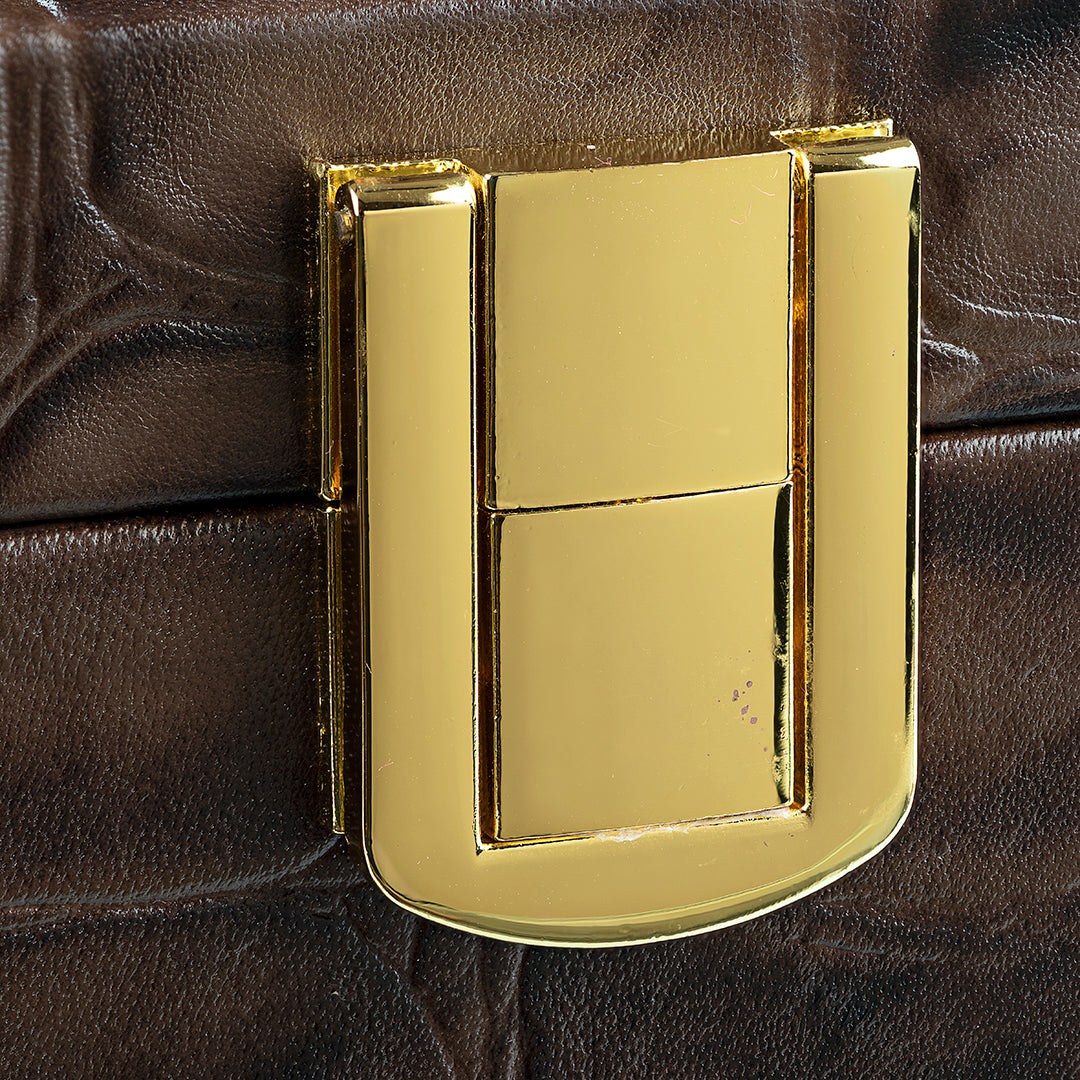 Galio Watch Box for Men & Women | 100% Genuine Leather | Color: Brown