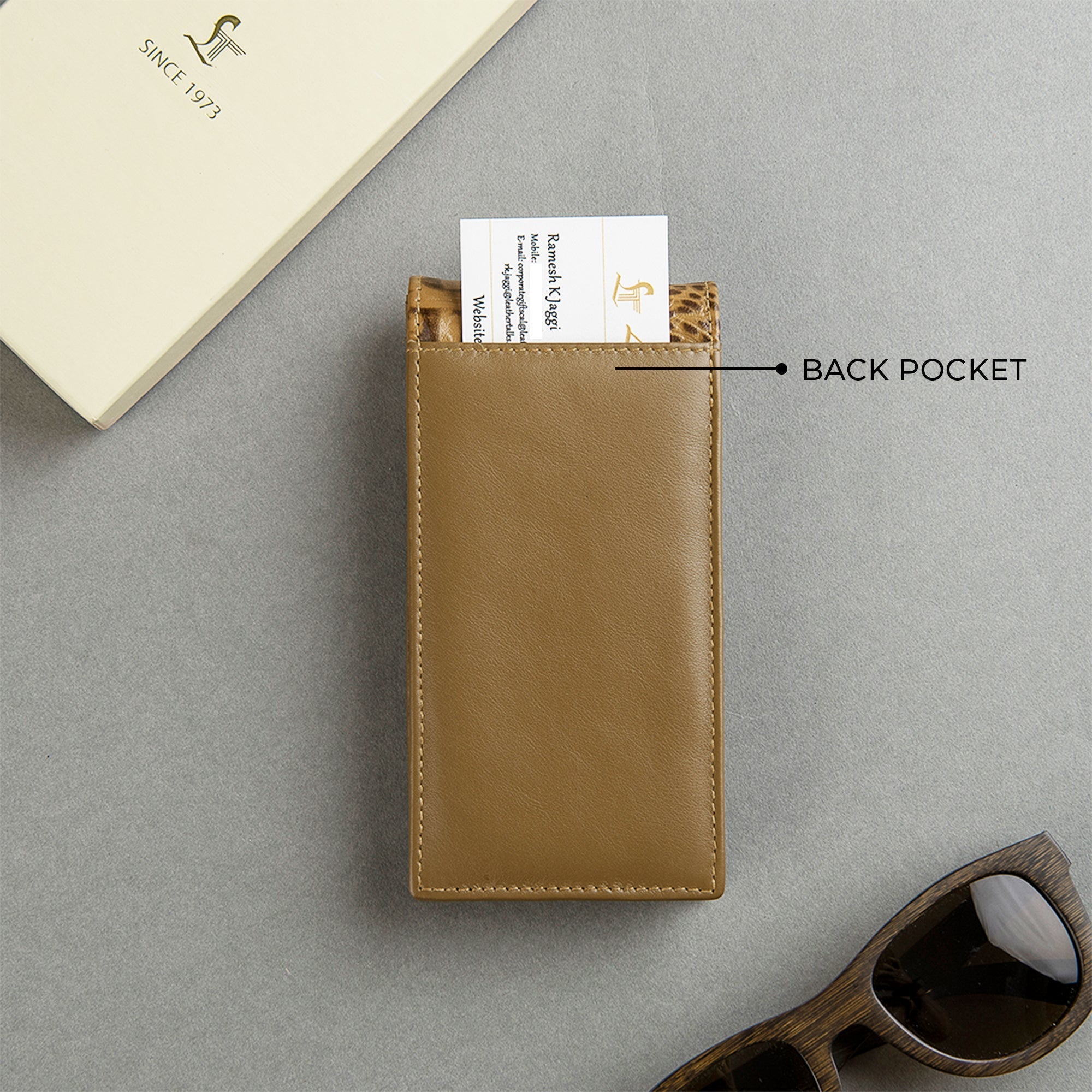 Spectacle Case | Goggle Case | Spectacle Case Leather | Color- Black, Tan LeatherTalks