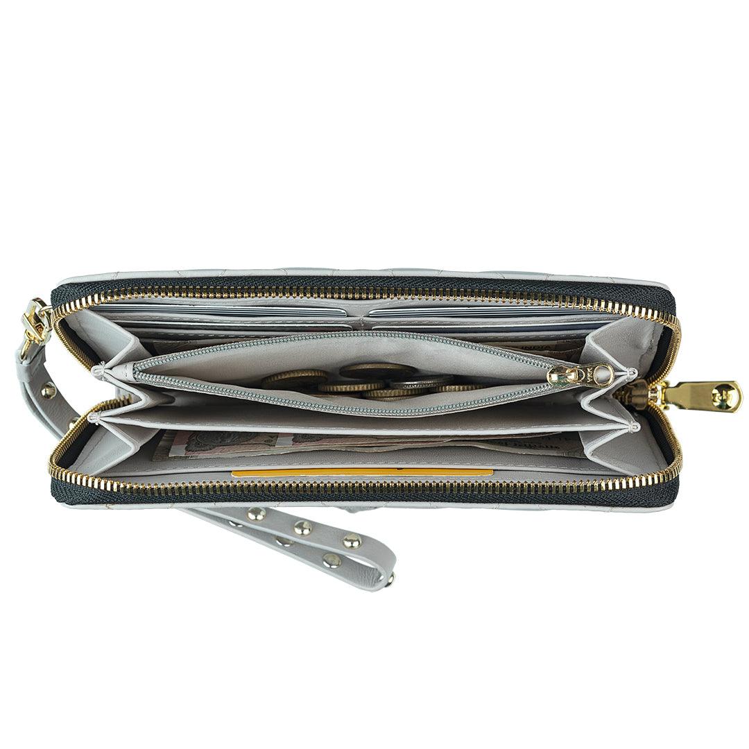 Classic leather wallet for women