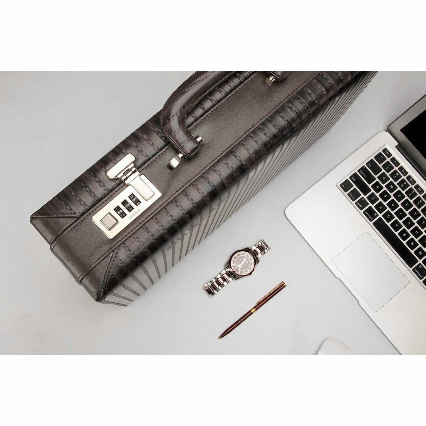 Briefcase Attache Case - Leather Talks