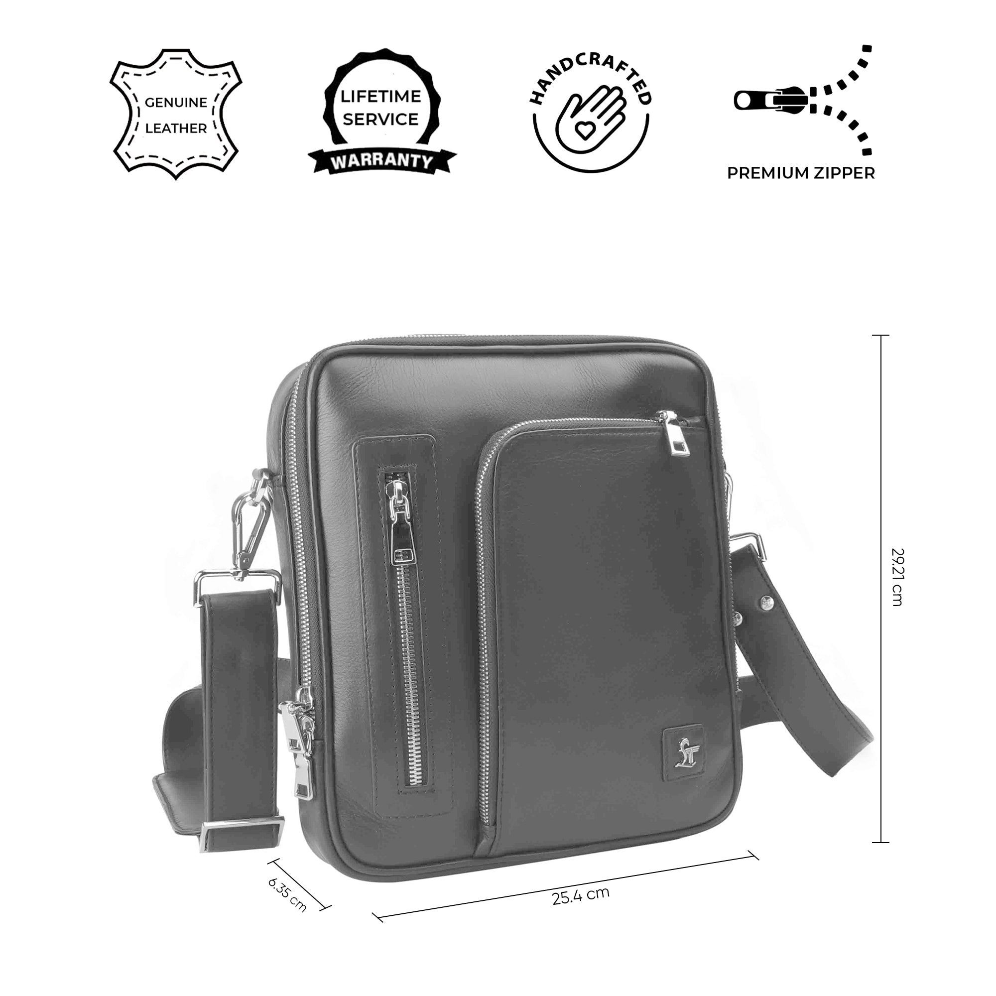 Men's Bag IX Leather Messenger Bag For Men LeatherTalks