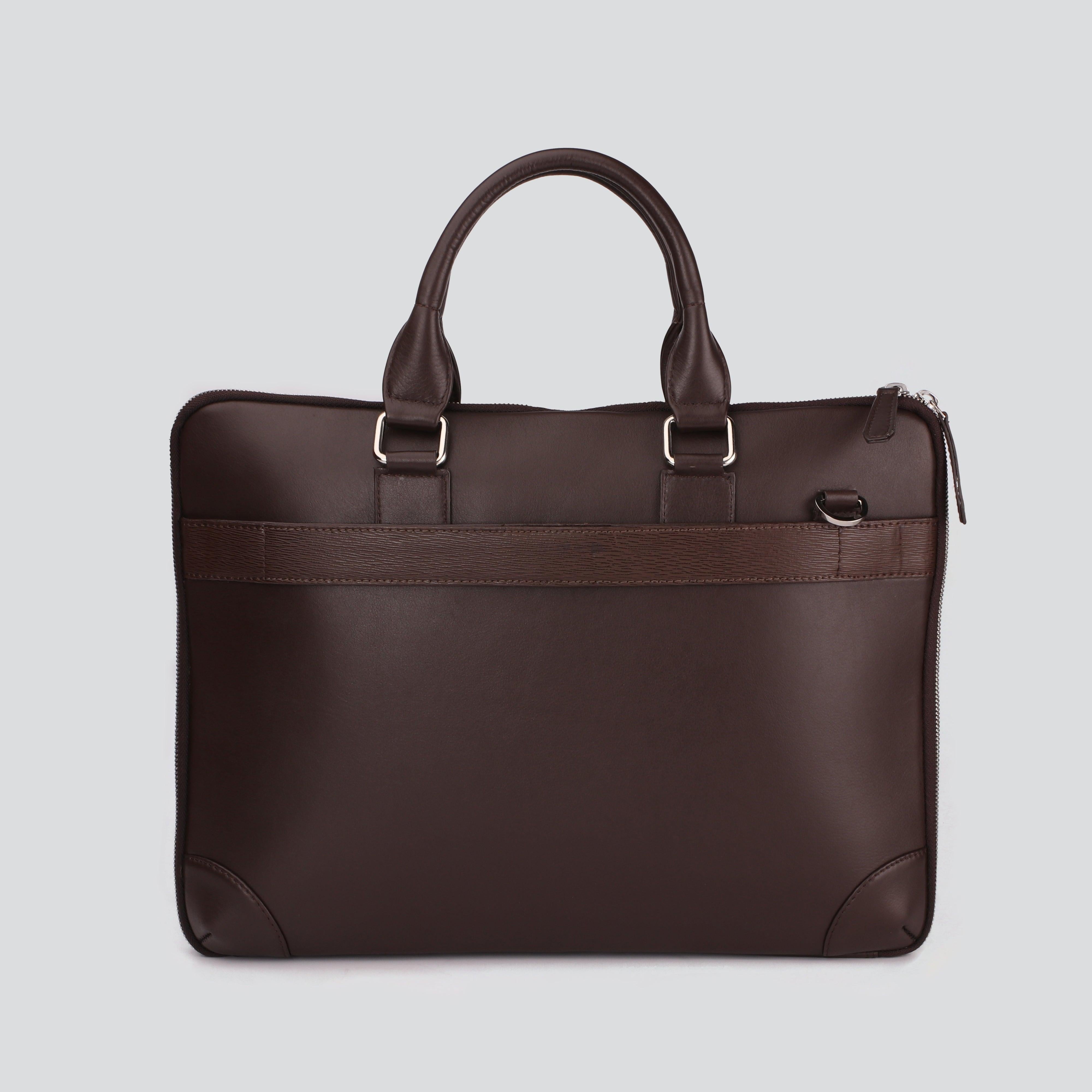 Italian Sufiano Print Loop II Laptop Bag Leather Talks