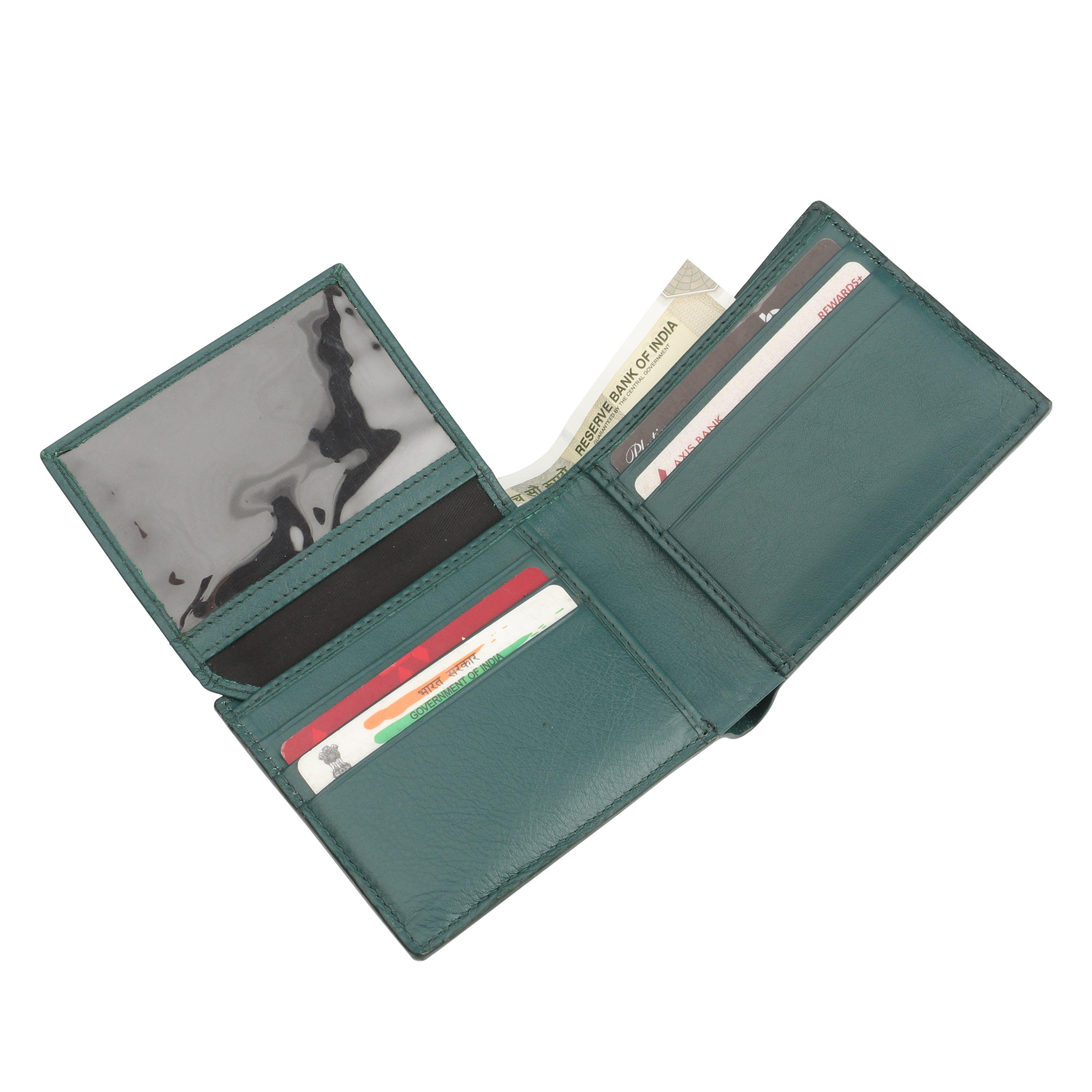 Great Dane | Pure Leather | Folio Bag, Wallet & Belt Combo Set for Men | Color : Olive Green