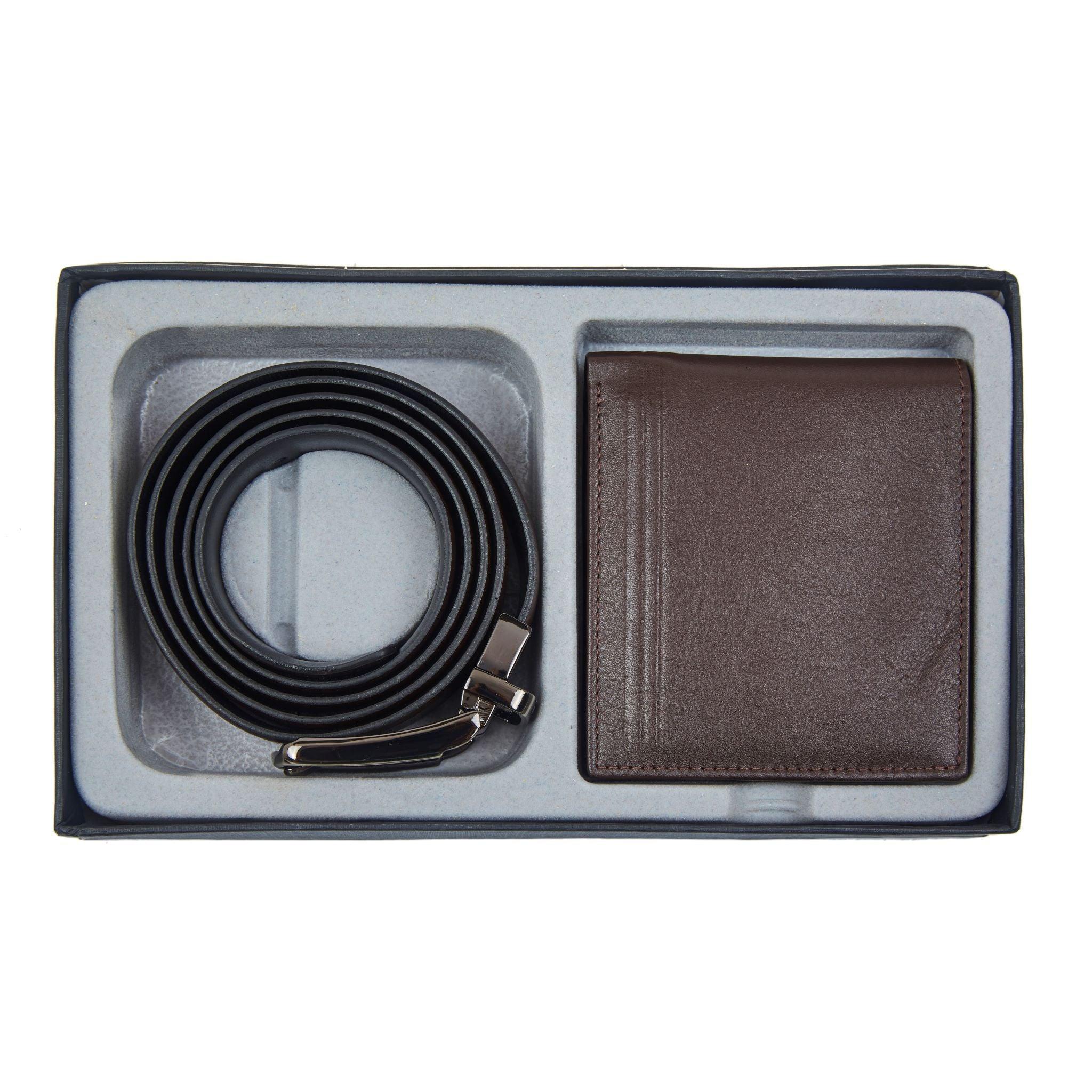 Men's Wallet and Belt Gift Set - Leather Talks