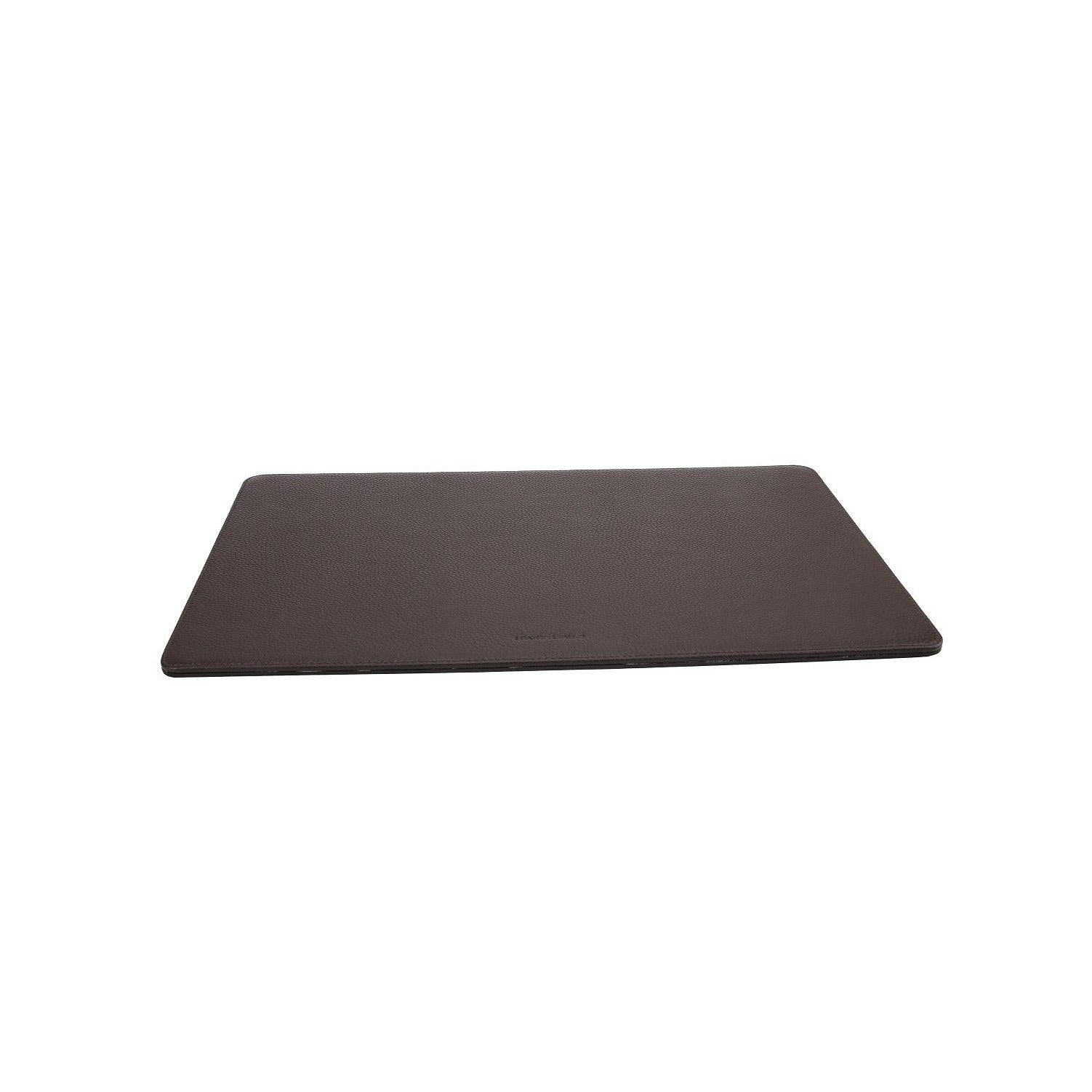 Handmade Genuine Leather Table Mat | Set of 6 | Color: Dark Brown