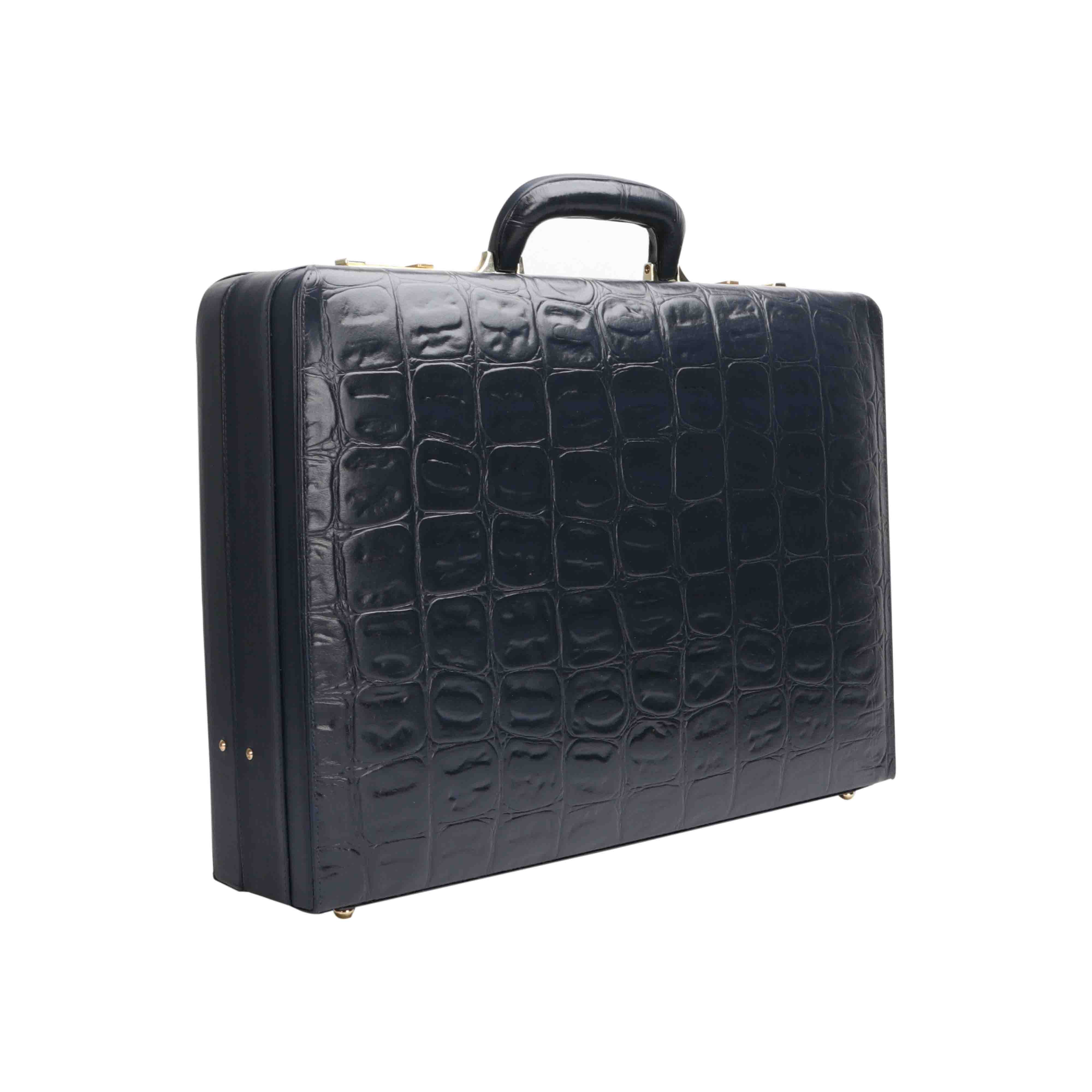 Mens Leather Attache Case