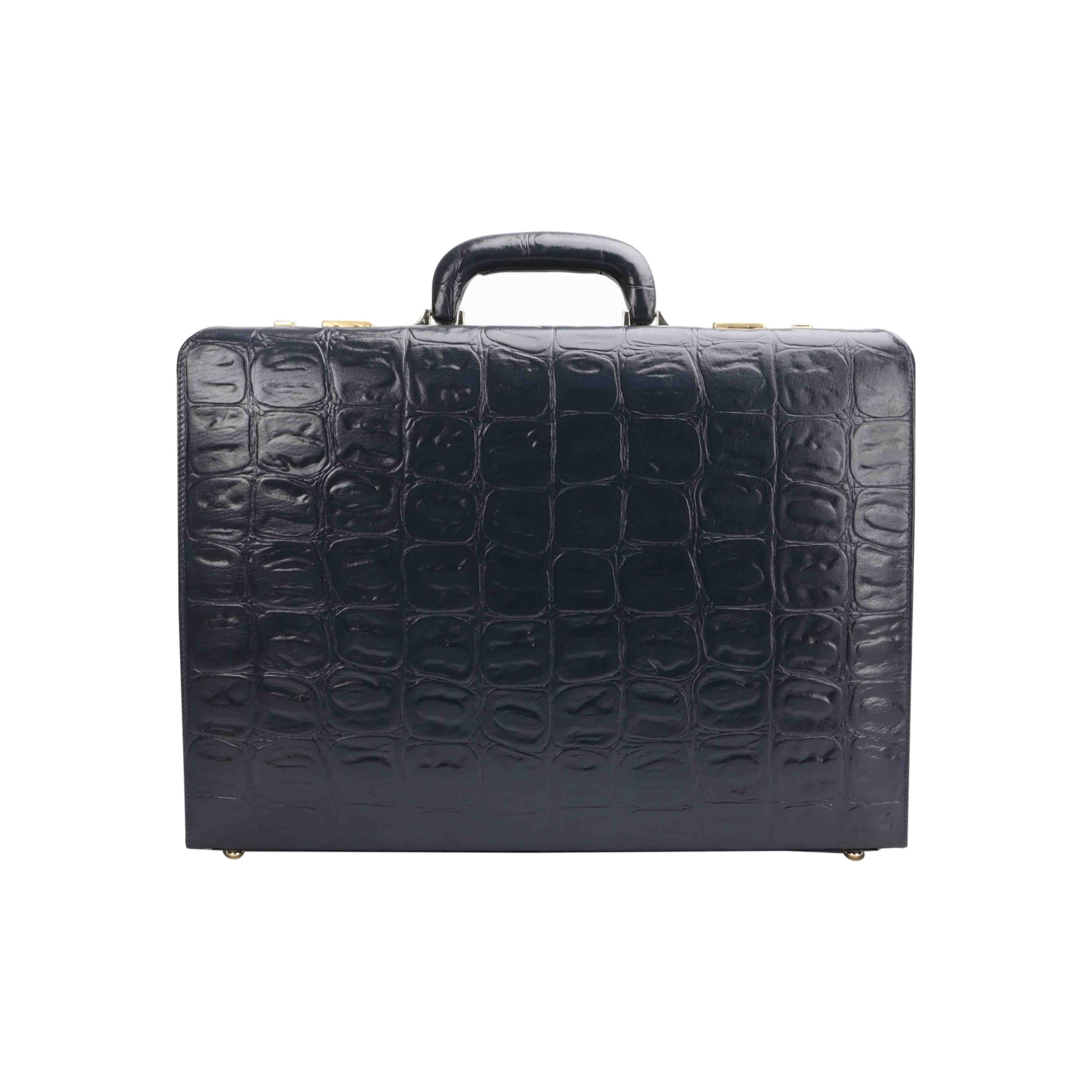 Mens Leather Attache Case