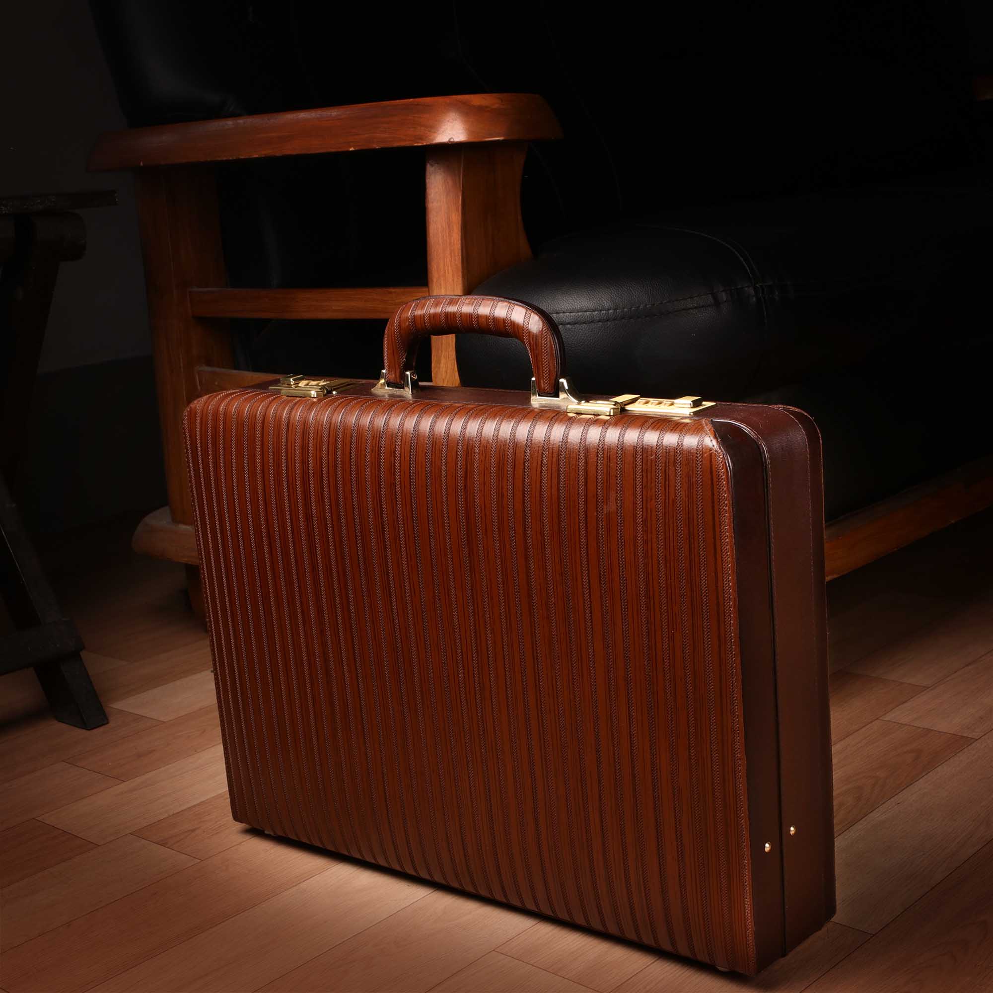 Mens Leather Attache Case