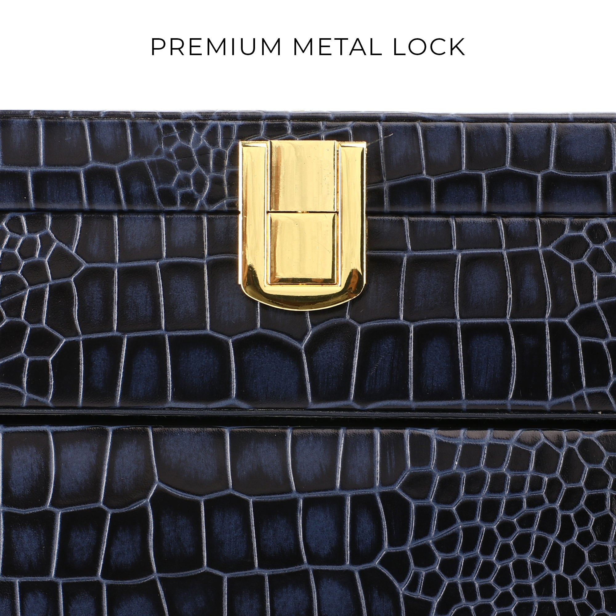 NOAH Sunglass Cum Watch Box | Watch Box | Sunglass Box | 100% Genuine Leather Wrist Watch Case| Hold 24 Slot Watch Box | 6 Slot Sunglasses | Customize your tray | Luxury Watch Case with Display Sunglasses | Color: Blue, Green & Brown Leather Talks