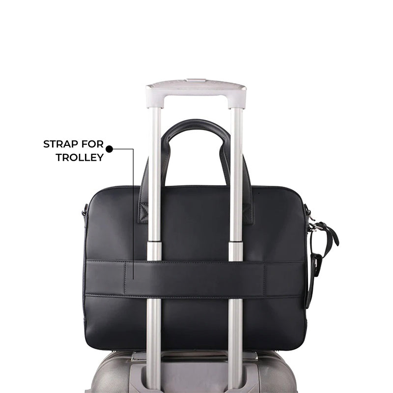 Corporate Diwali Gifts - A Combo of Jacob Leather Briefcase and Enna Sling Purse For Women Leather Talks