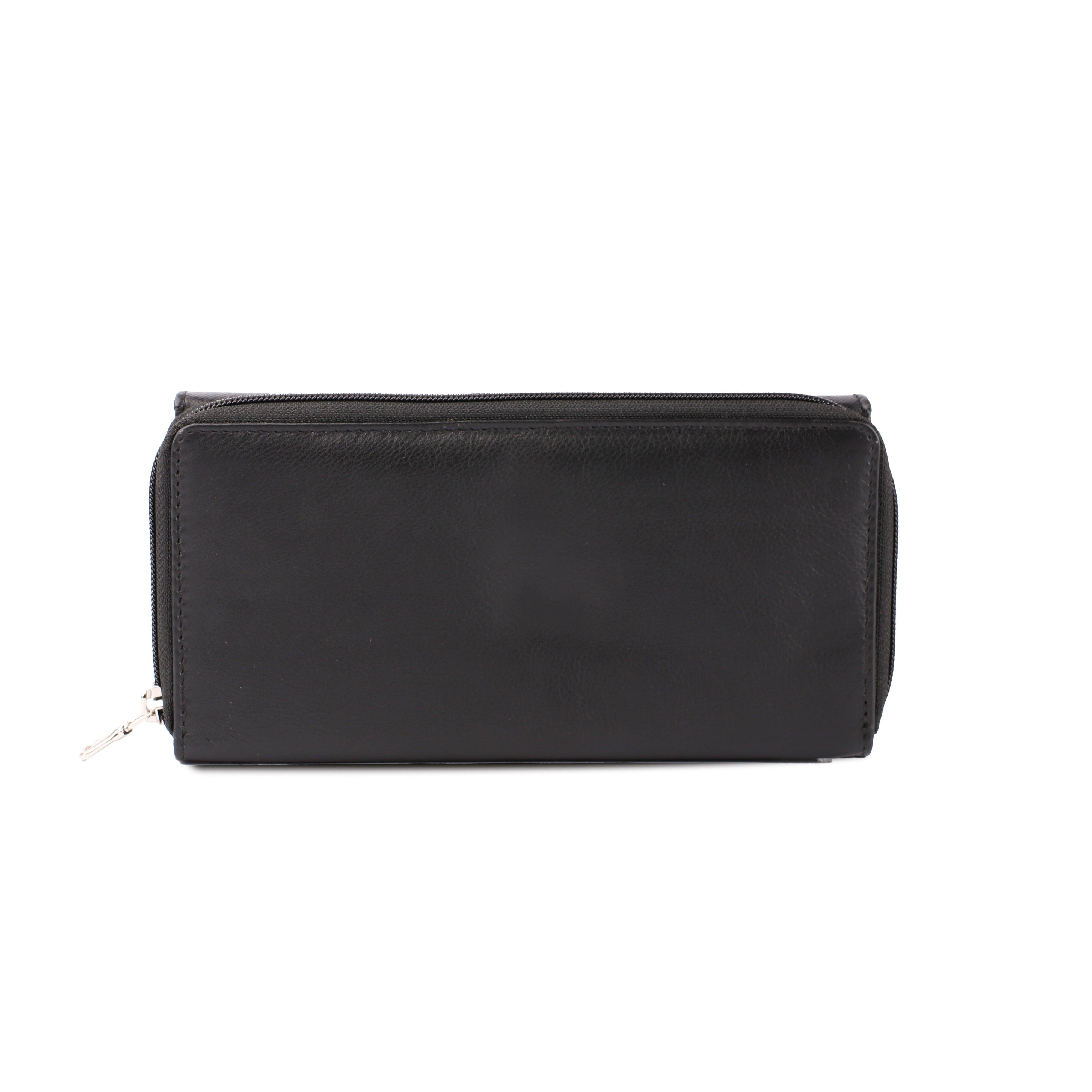 Slim Leather Wallet for Women