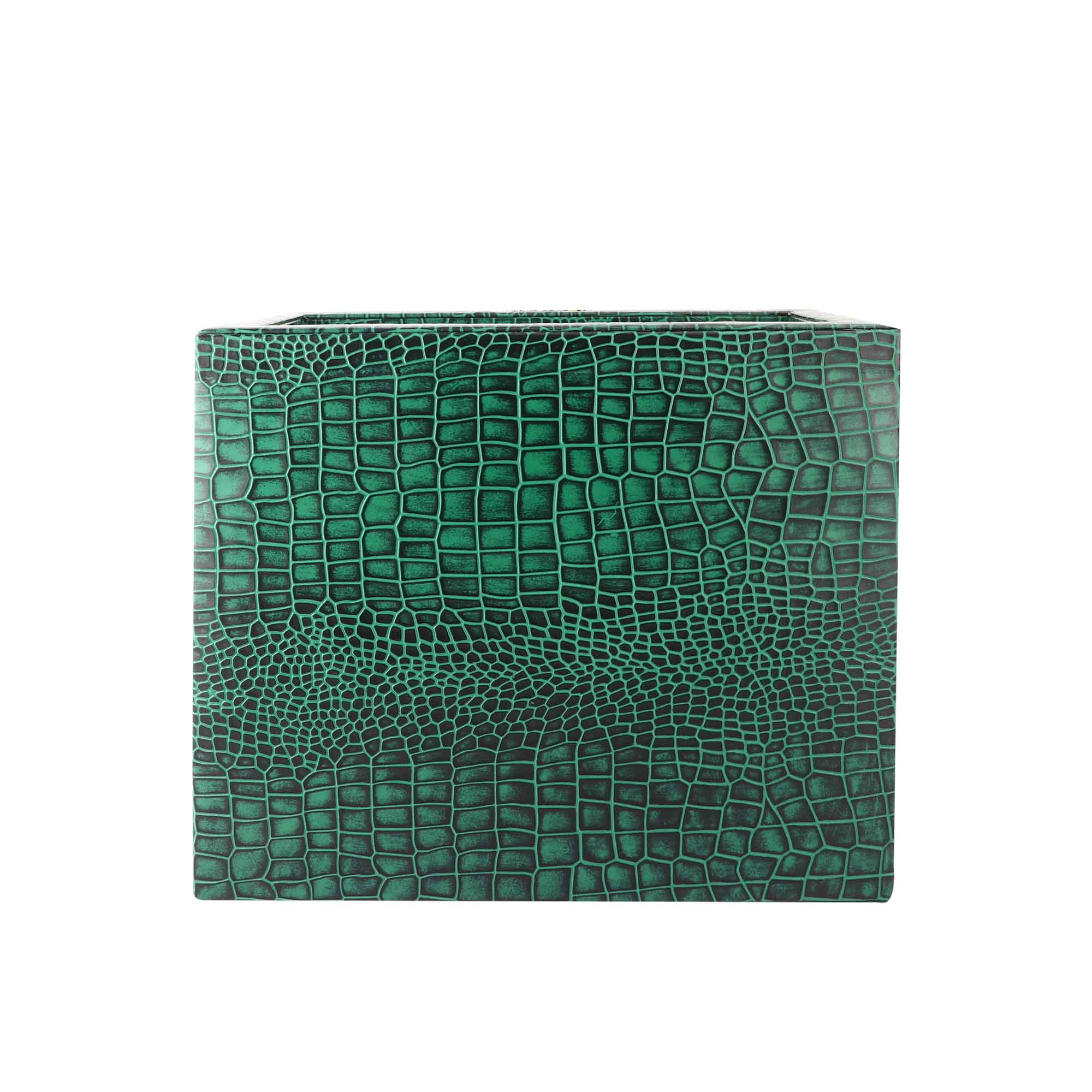 NOAH Sunglass Cum Watch Box | Watch Box | Sunglass Box | 100% Genuine Leather Wrist Watch Case| Hold 24 Slot Watch Box | 6 Slot Sunglasses | Customize your tray | Luxury Watch Case with Display Sunglasses | Color: Blue, Green & Brown Leather Talks