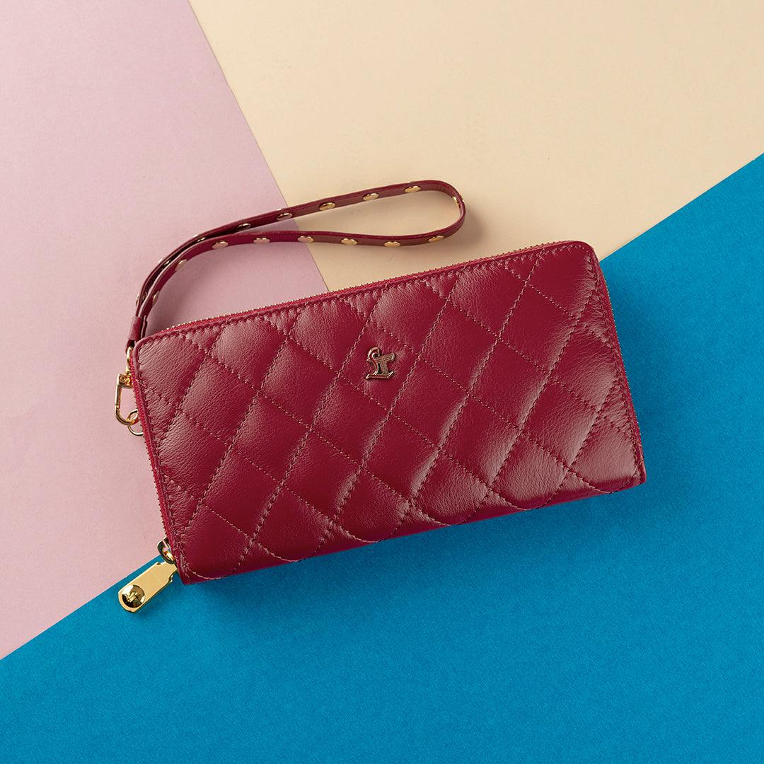 Genuine leather wallet for women