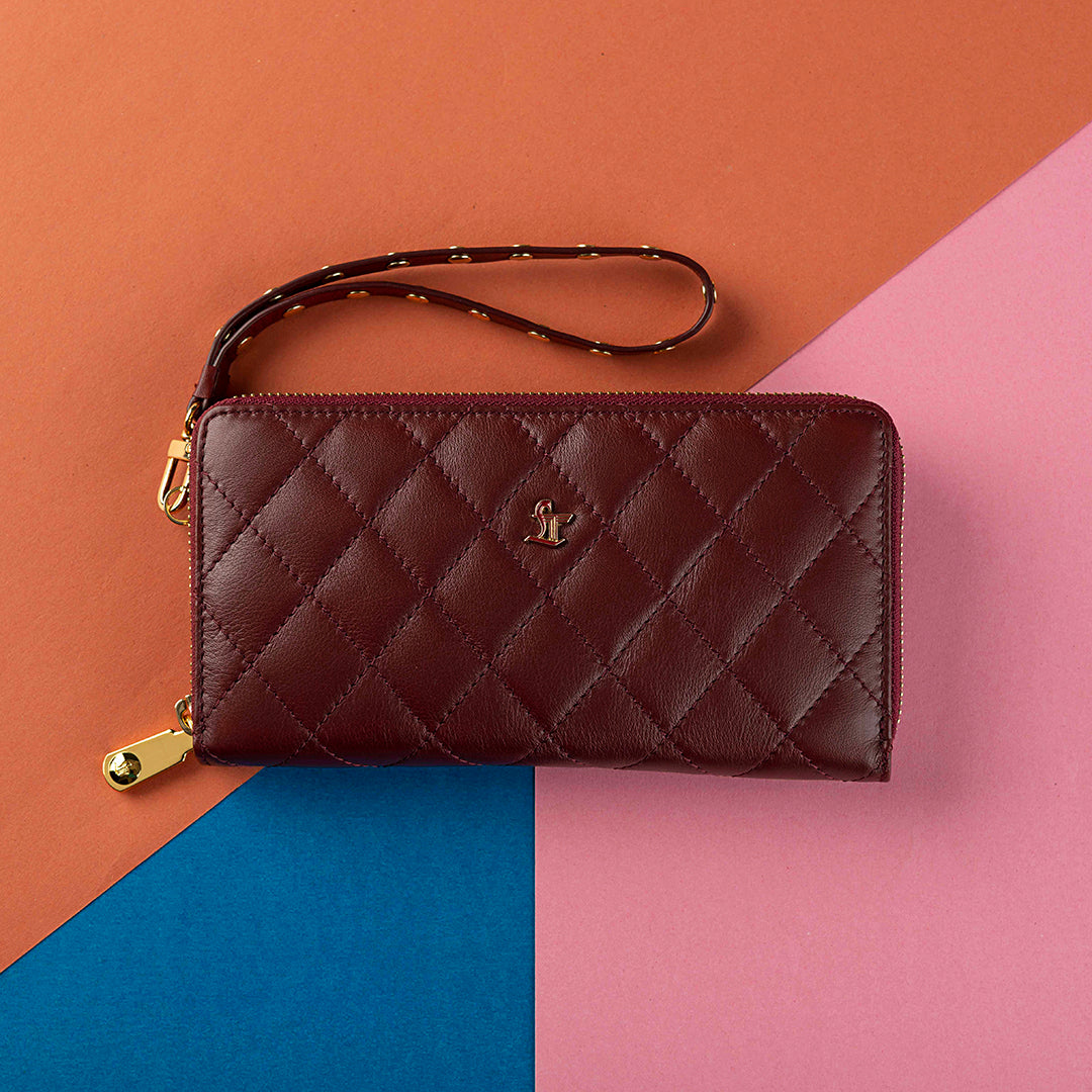 Genuine leather wallet for women