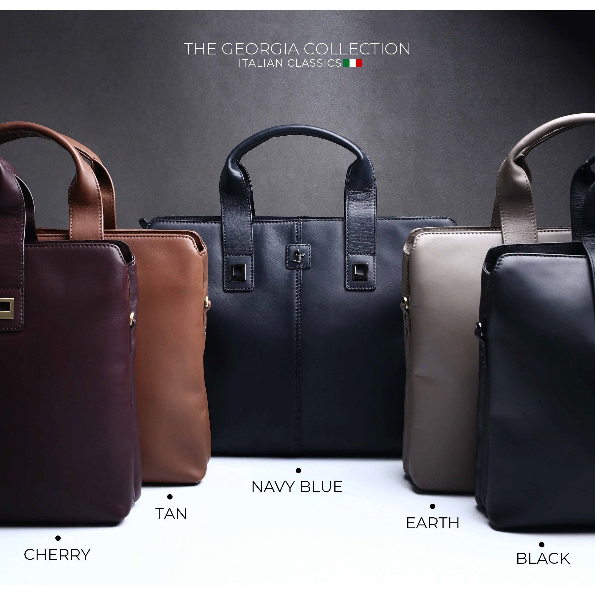 Luxury Leather Premium Smart Office Bags