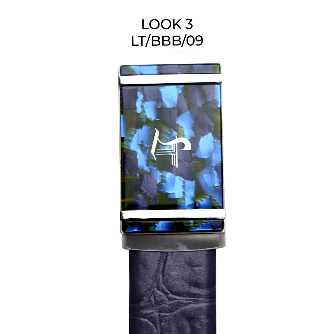 Great Dane | Pure Leather | Leather Belt for Men | Color - Blue