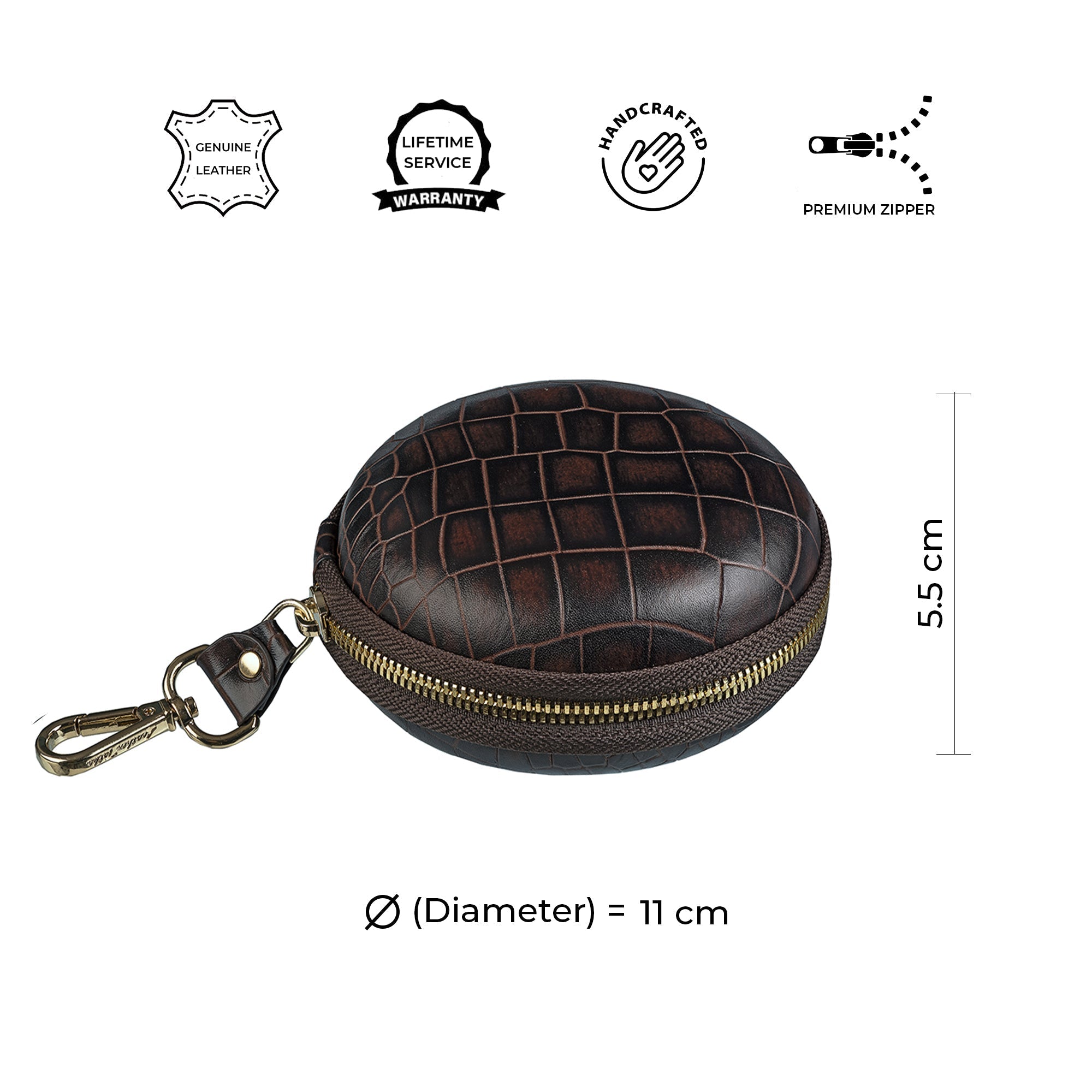 Fab IV Wallet & Tech Kit | Combo Gift for Men | Gift Set | Genuine Leather Wallet | Leather Tech Kit | Color: Brown LeatherTalks