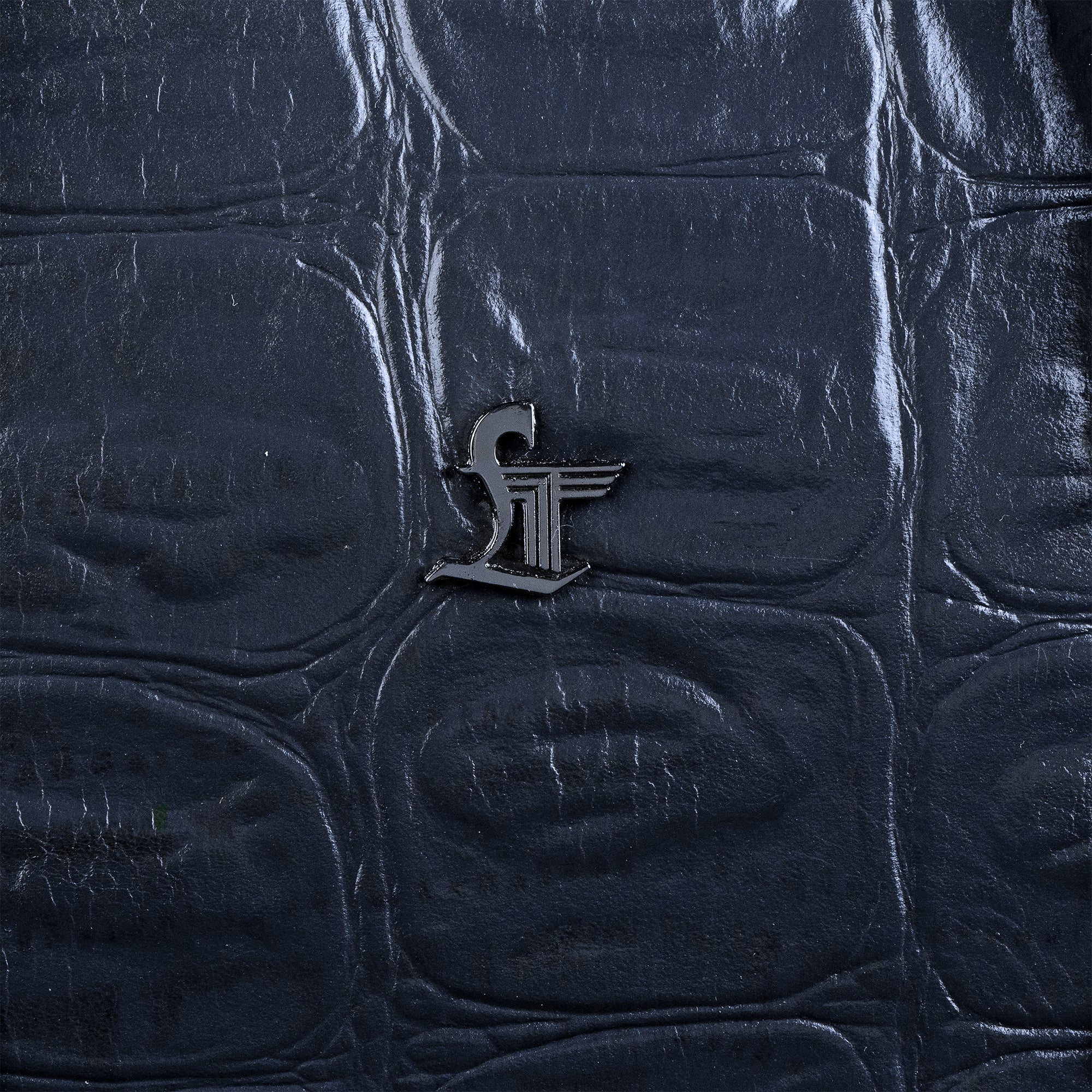 Great Dane | Genuine Leather Leather Portfolio Bag | For Office Use | Colour - Blue Leather Talks