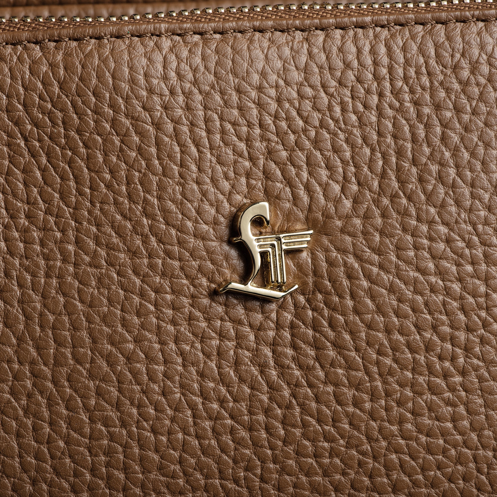 Rocha Ladis Handbag for Women | 100% Genuine Leather | Color - Tan