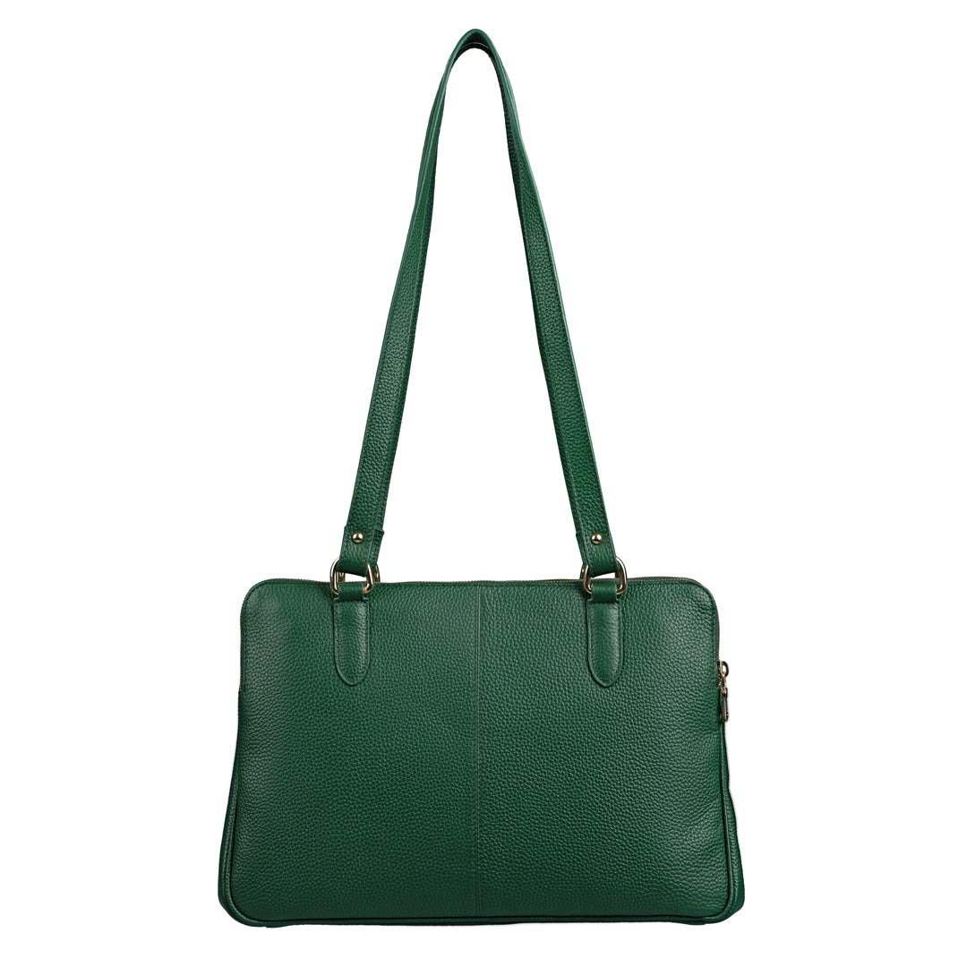 Rocha Ladis Slingbag for Women | 100% Genuine Leather | Color - Green
