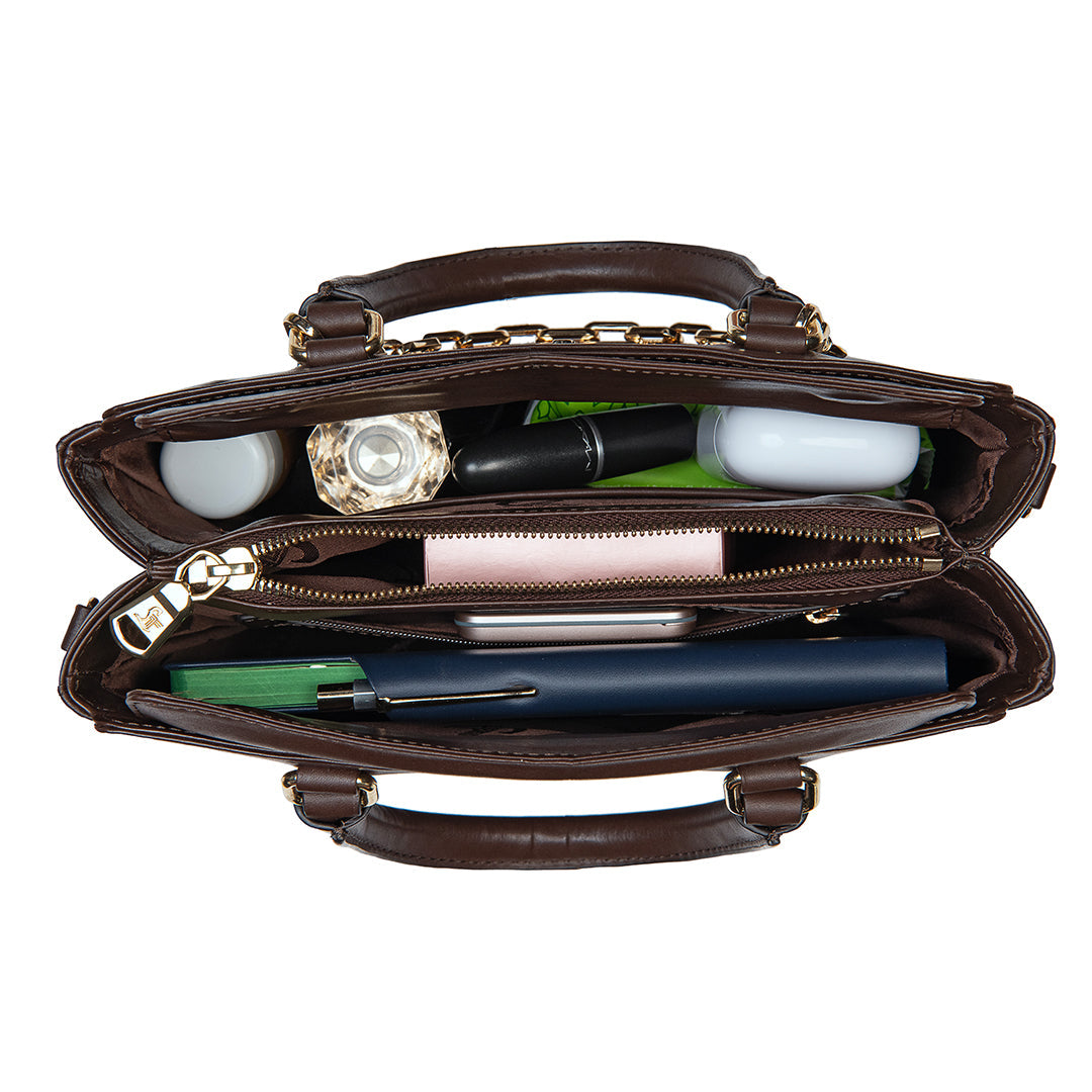 leather handbag for women