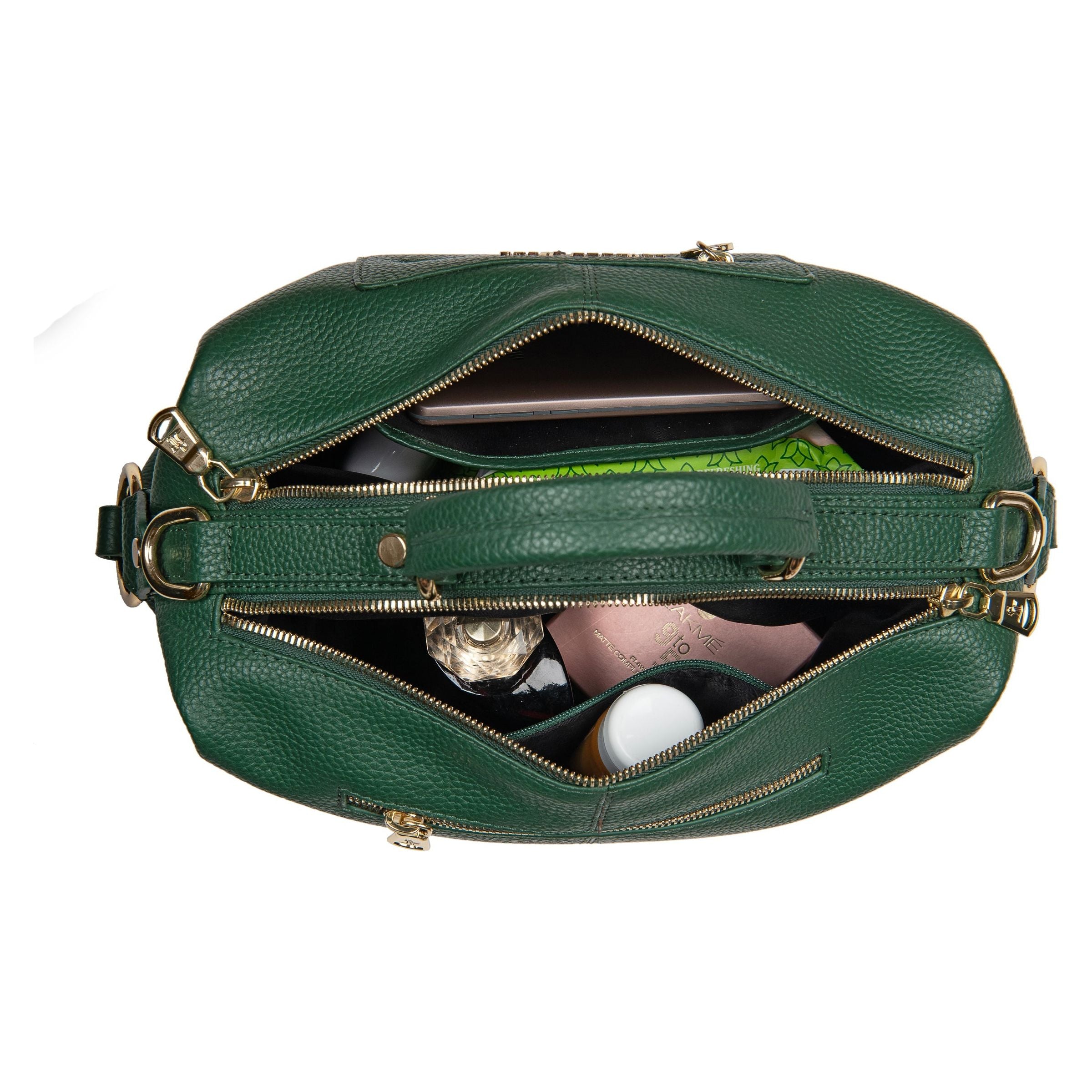 Leather Hand Bags For Women | 100% Genuine Leather | Color - Green