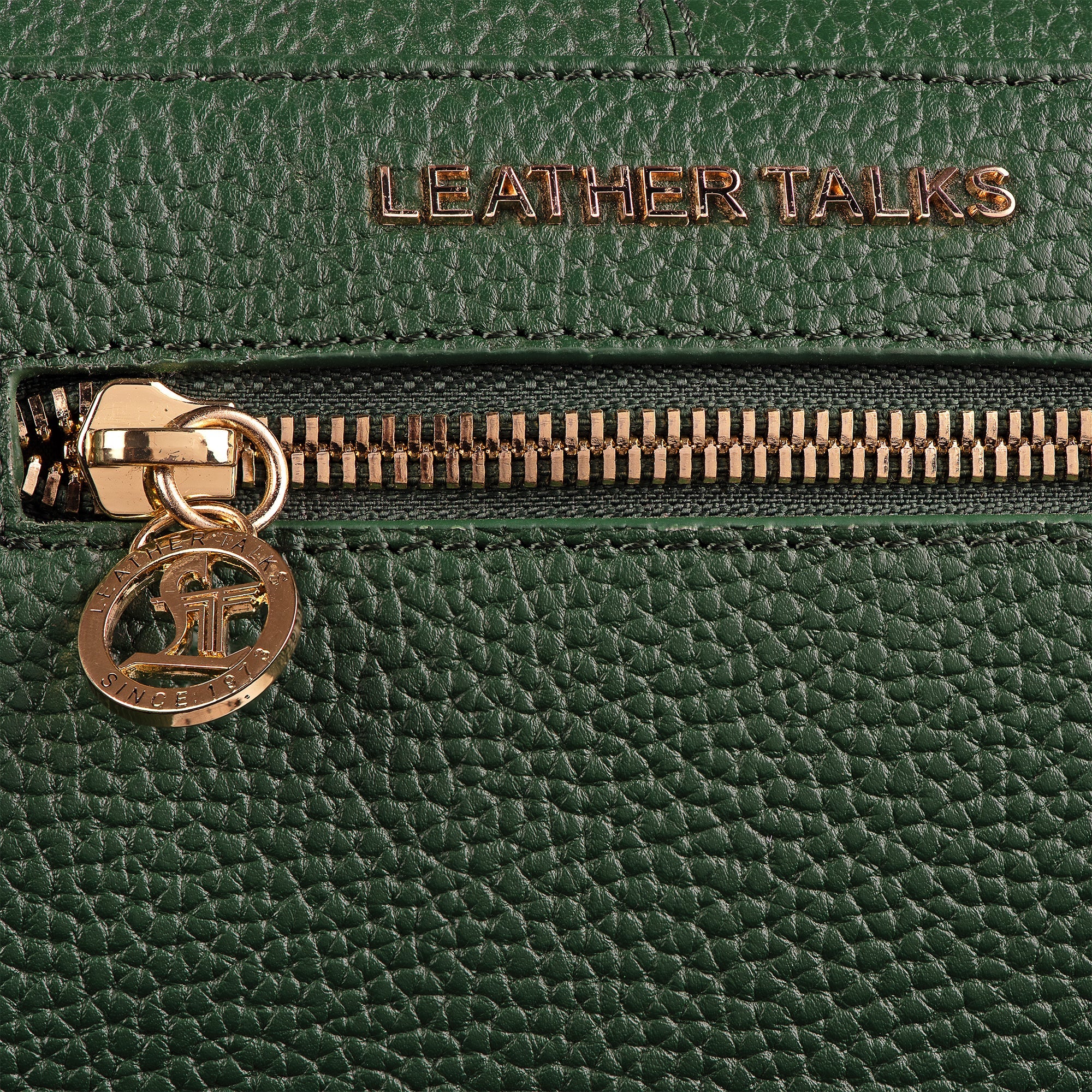 Leather Hand Bags For Women | 100% Genuine Leather | Color - Green