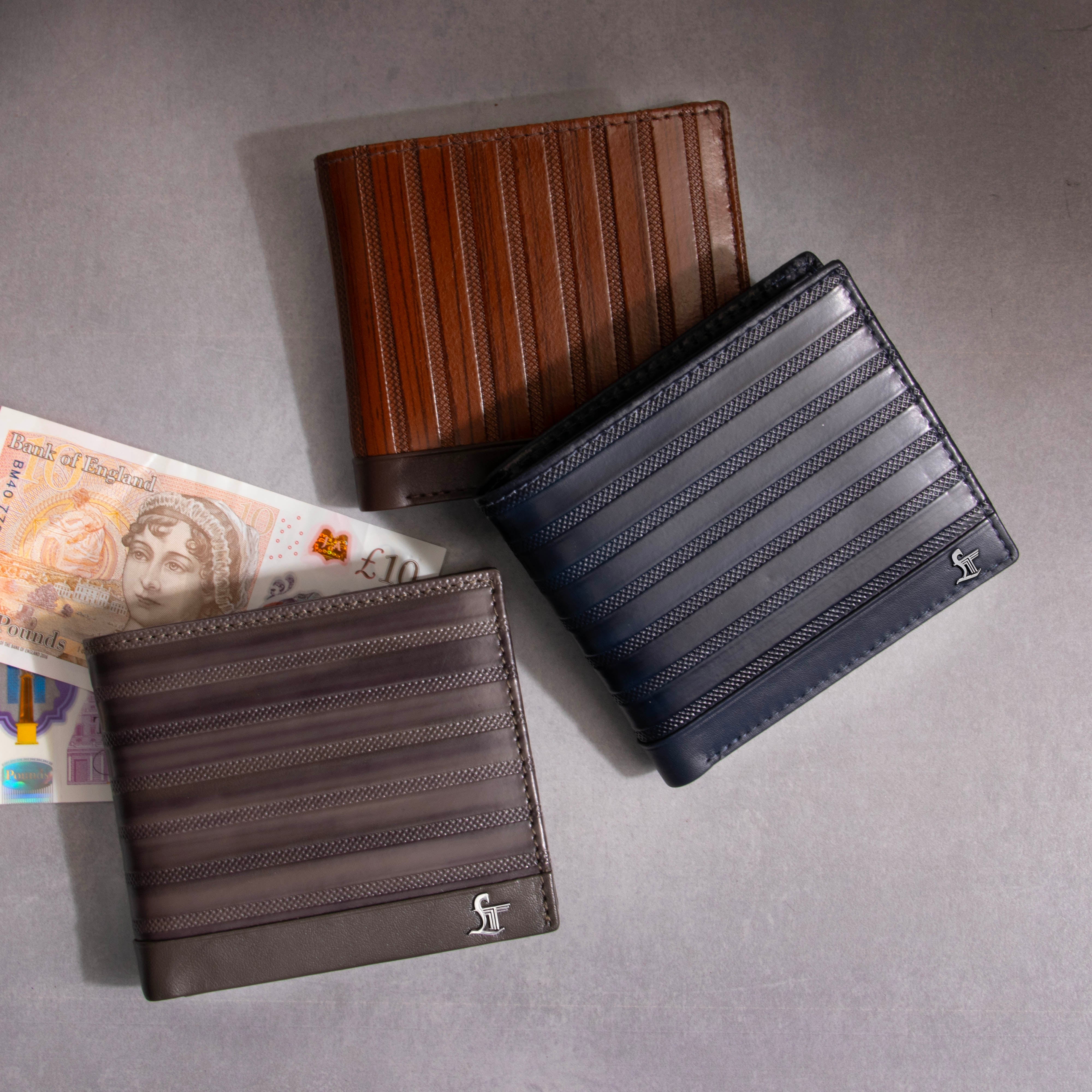 Genuine leather wallet for men