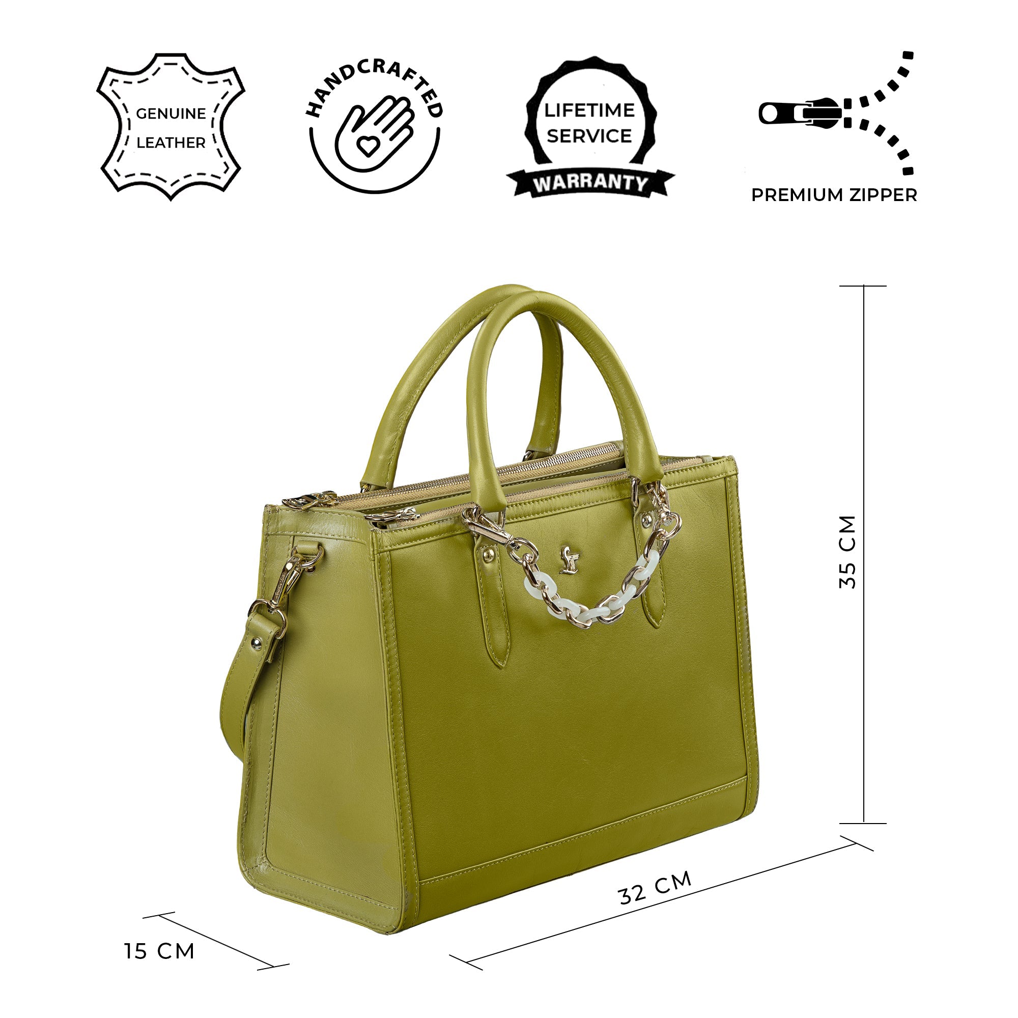 Satchel handbag for women