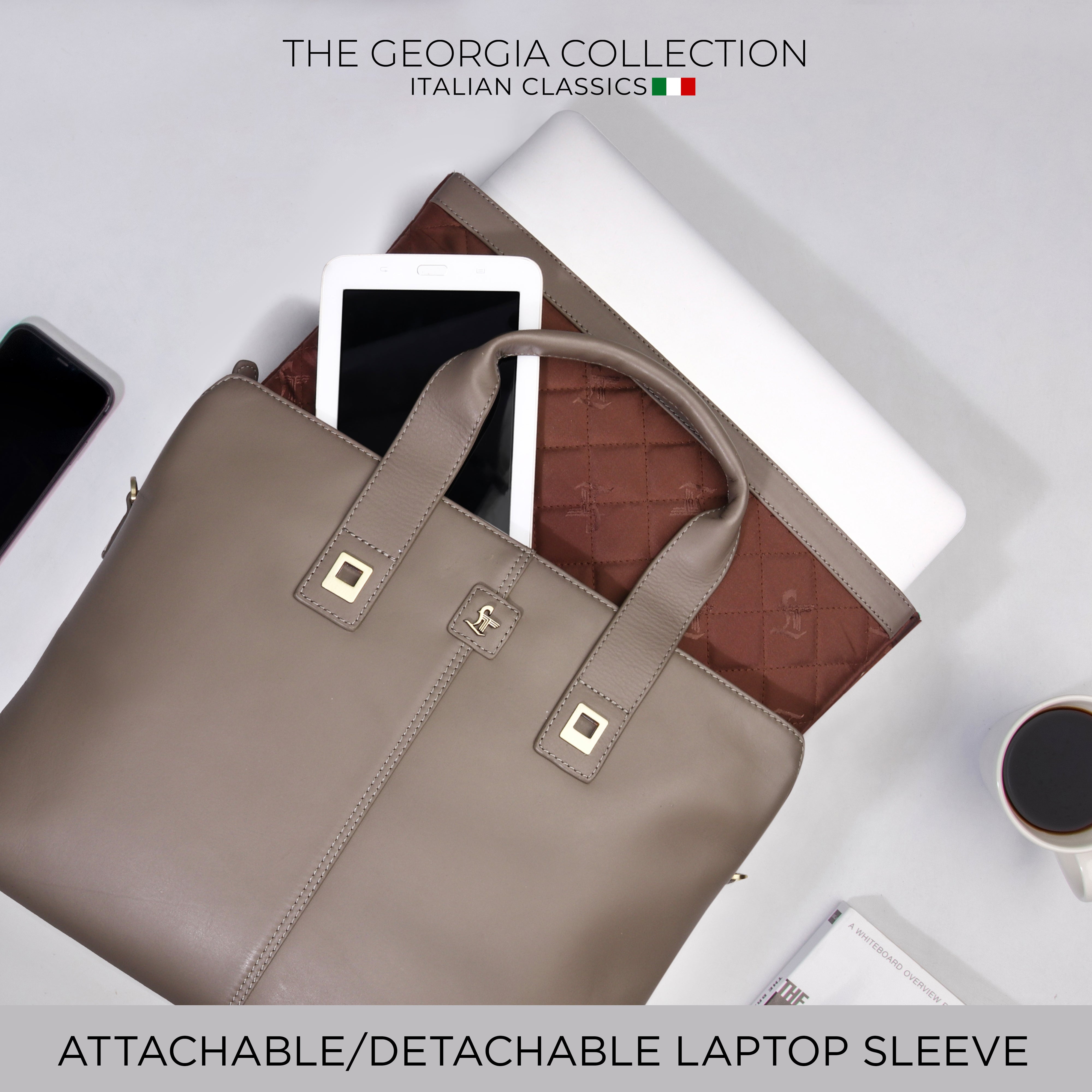 Premium leather Laptop Bags for ladies