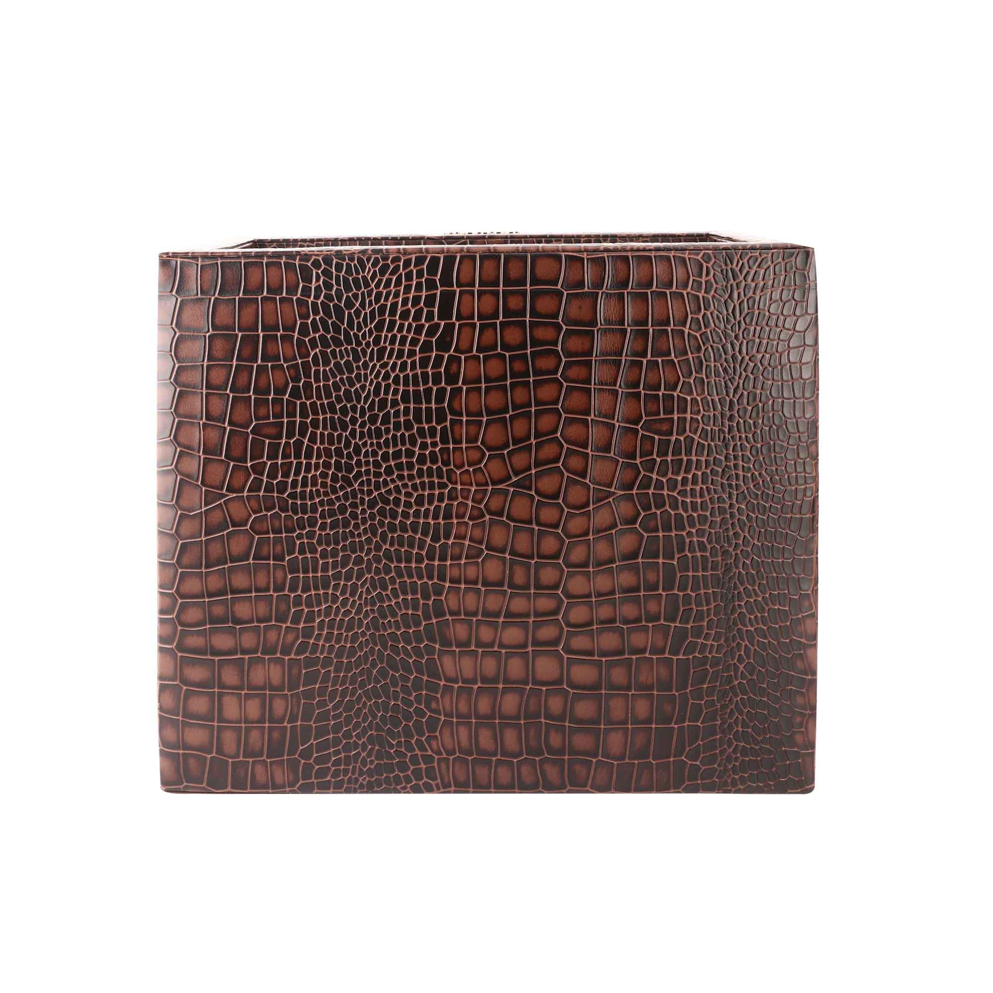 NOAH Sunglass Cum Watch Box | Watch Box | Sunglass Box | 100% Genuine Leather Wrist Watch Case| Hold 24 Slot Watch Box | 6 Slot Sunglasses | Customize your tray | Luxury Watch Case with Display Sunglasses | Color: Blue, Green & Brown Leather Talks