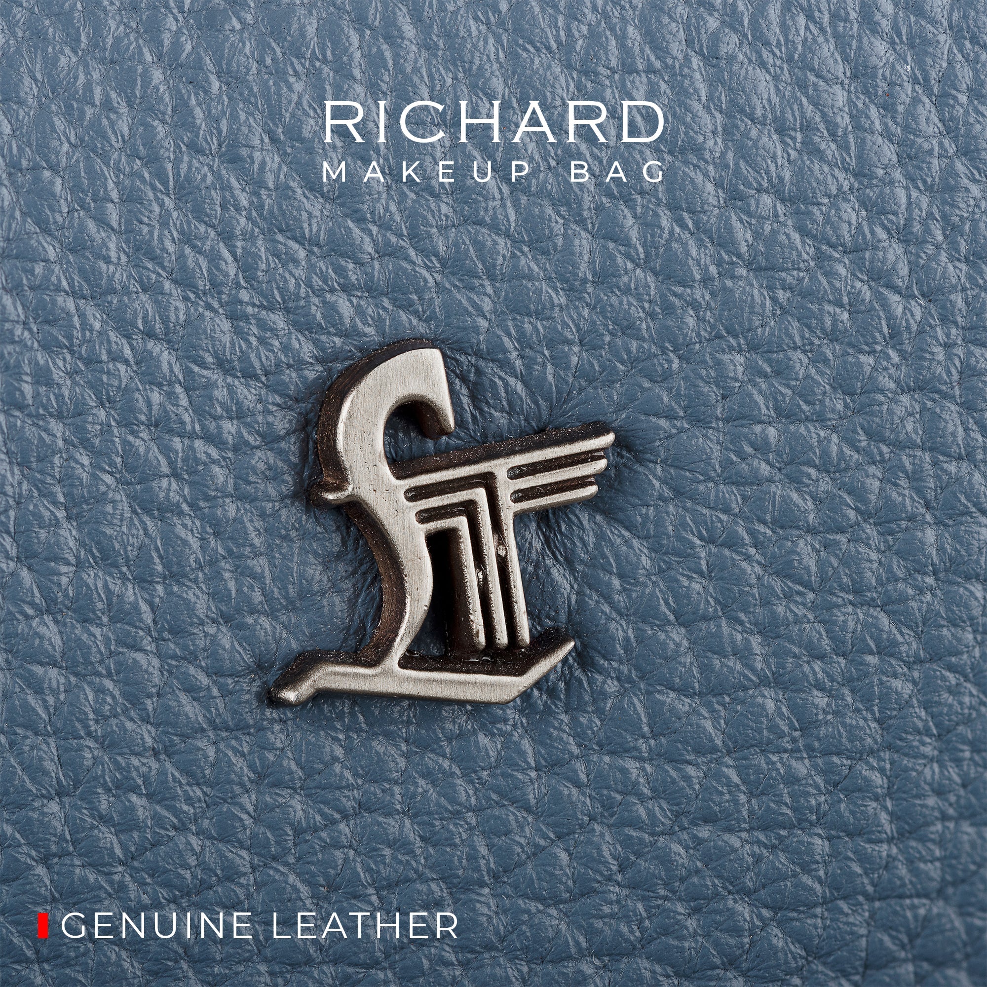 Leather cosmetic Bag