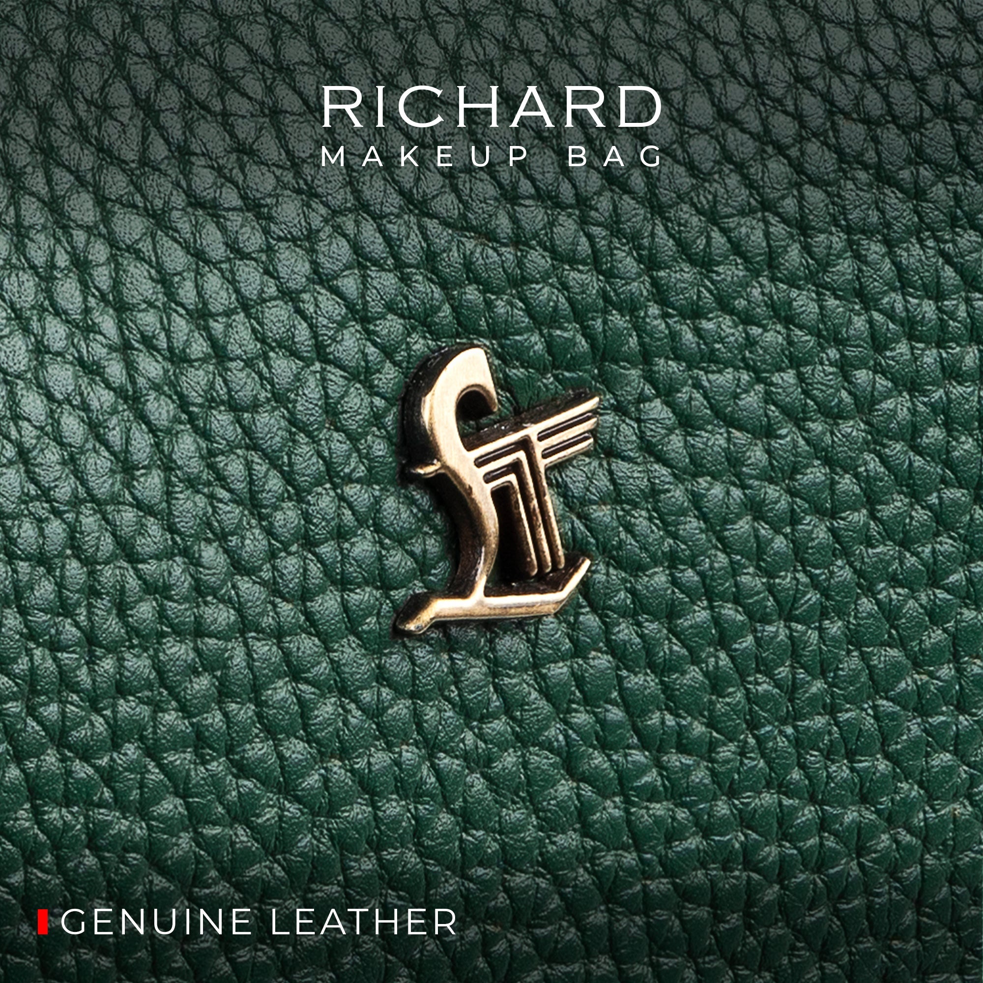 leather makeup pouch for women