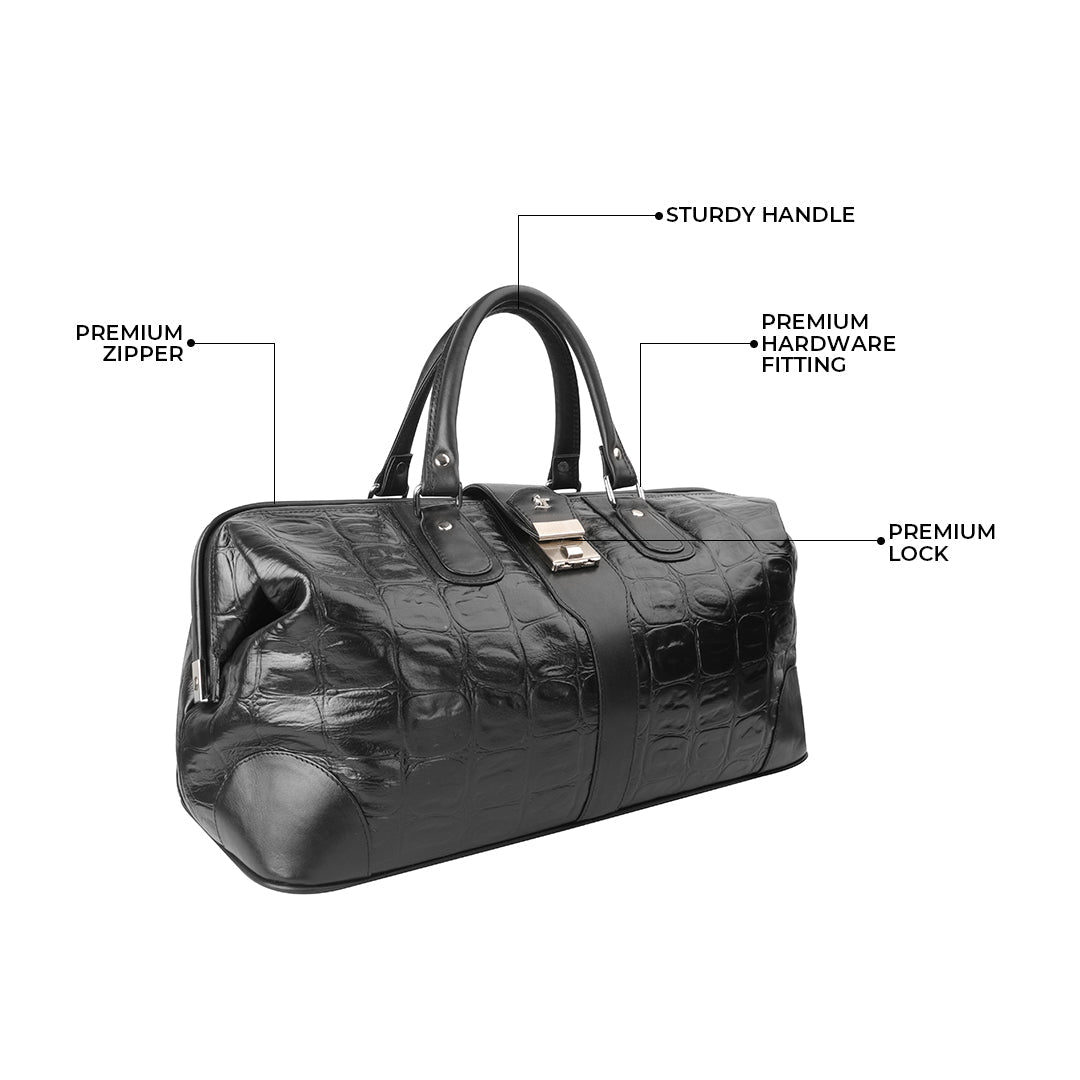 Luxury 97 | Leather Duffle Bag For Men