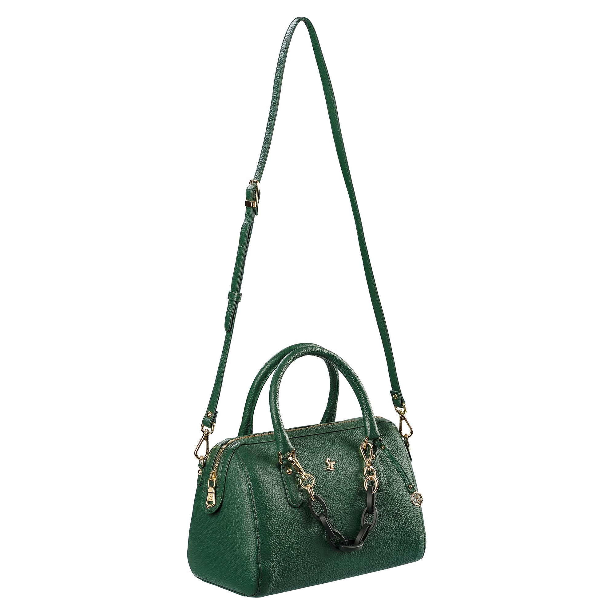 Leather Hand Bag For Women | 100% Genuine Leather | Color: Green