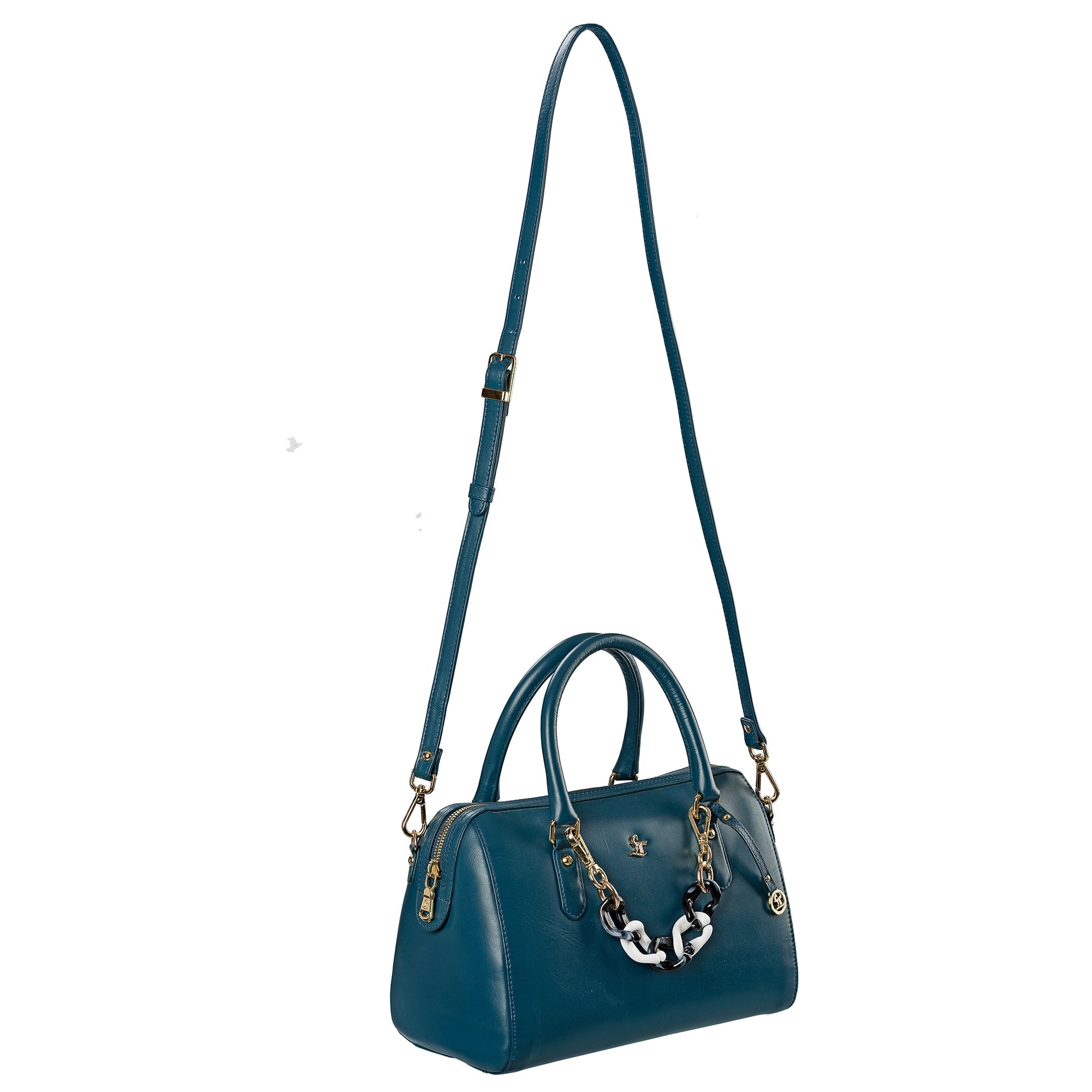 Leather Hand Bag For Women | 100% Genuine Leather | Color: Blue