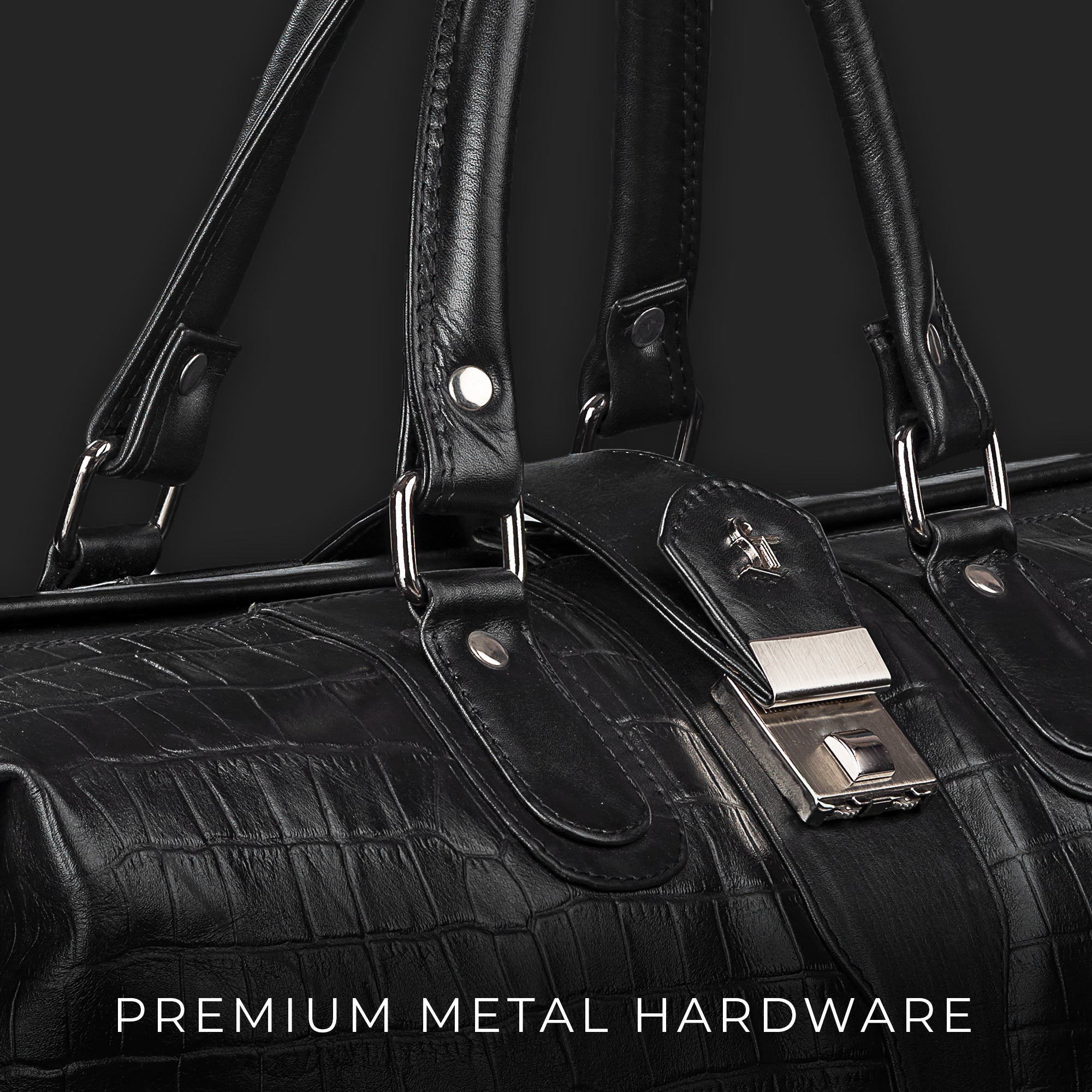 Georgia's Collection | Leather Duffle Bag For Men