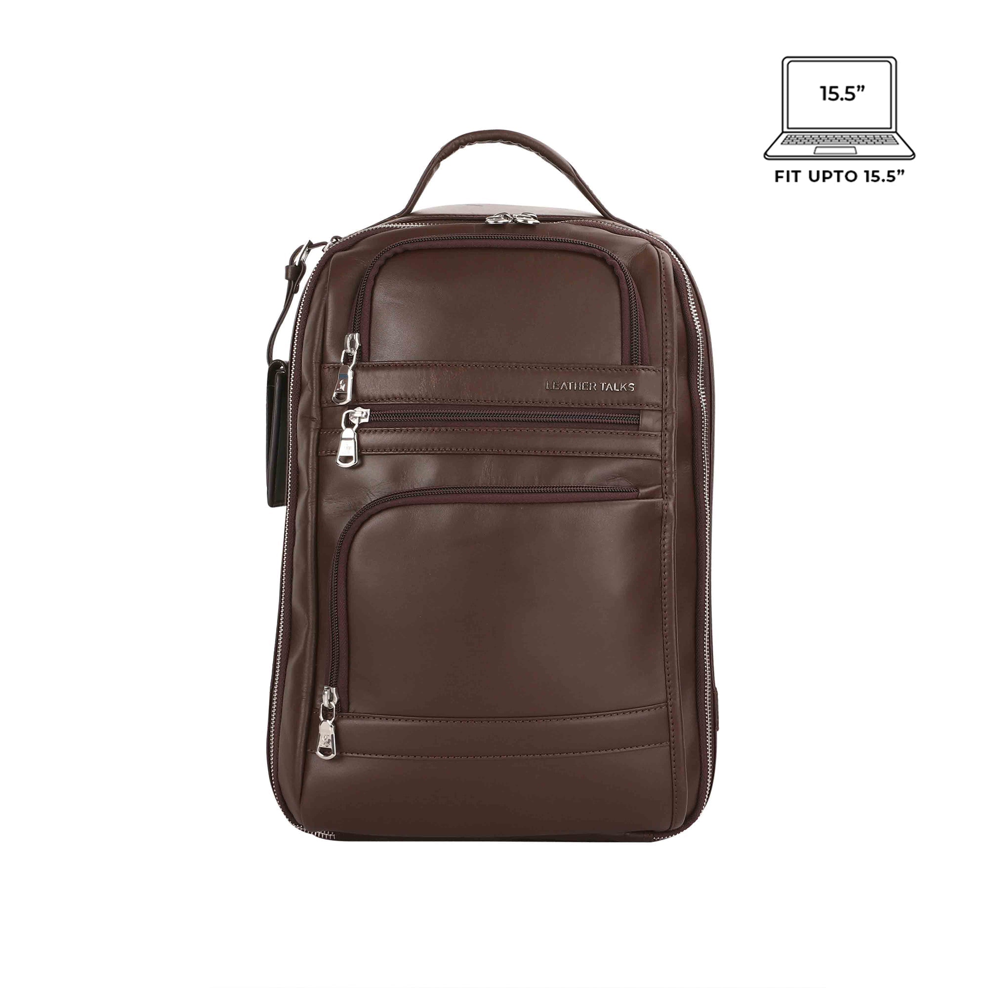 Jacob V 2.0 | Leather Backpack for Men | Lifetime Service Warranty | 100% Genuine Leather | Color: Black, Brown & Tan Leather Talks
