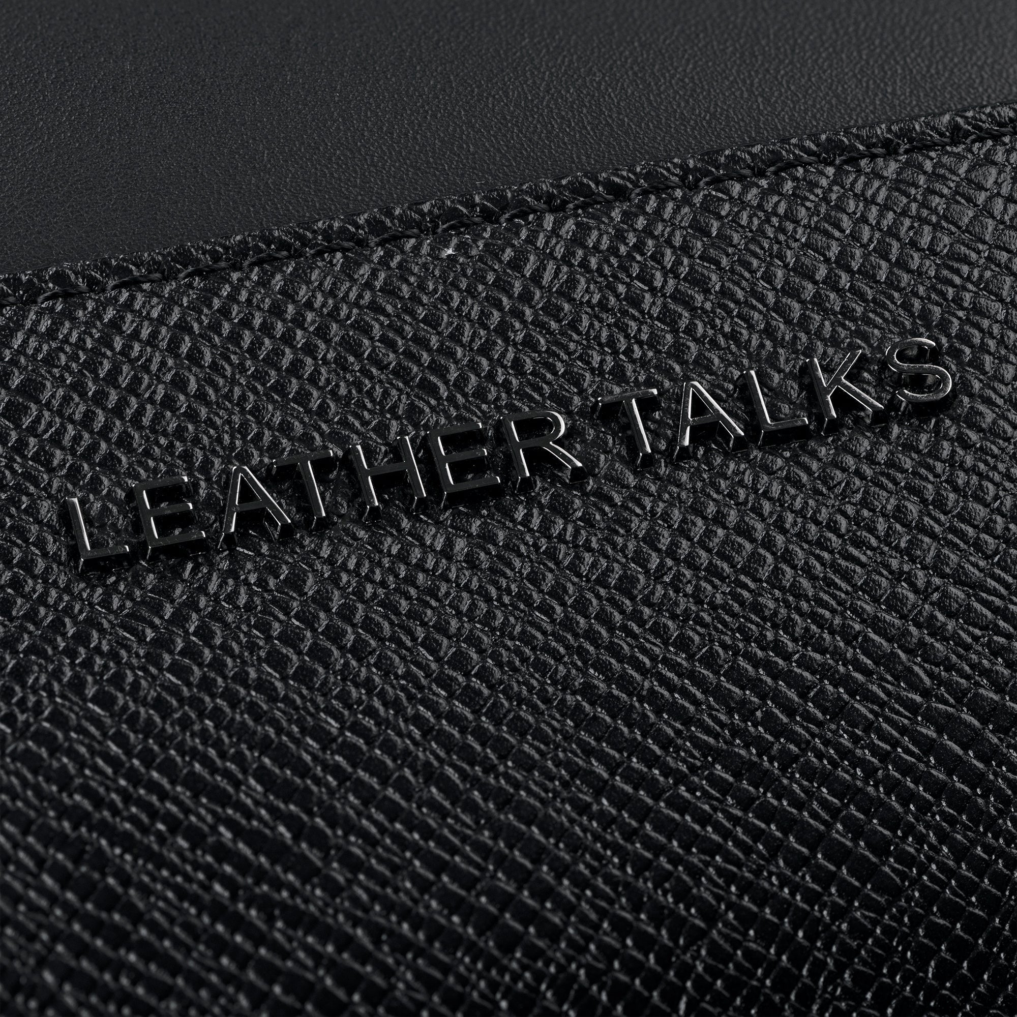 Men’s Bag IV | Men's Leather Messenger Bag | Colour - Black | 100% Genuine Leather LeatherTalks