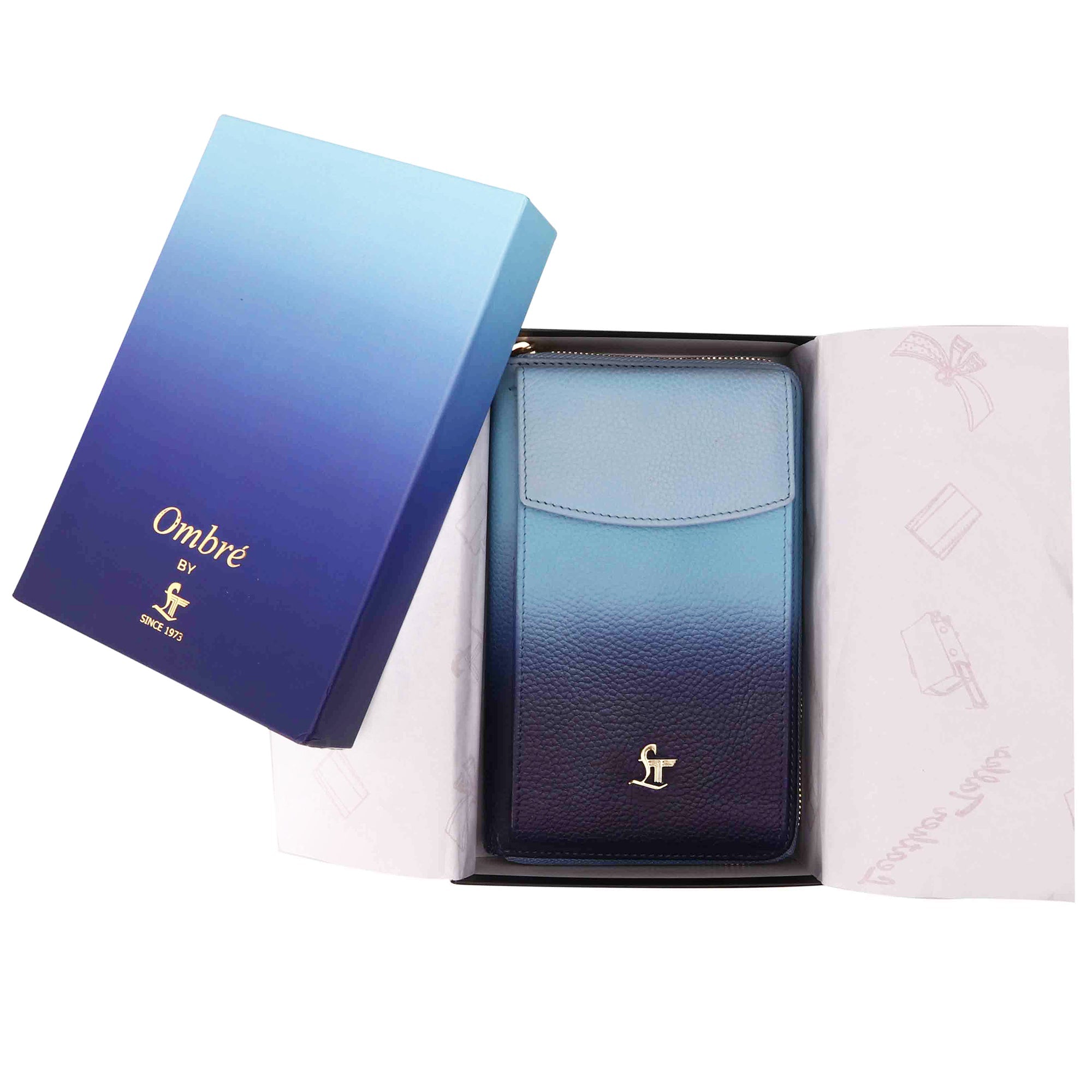 Genuine leather sling bag for women, featuring a compact design with a chic, minimalist style