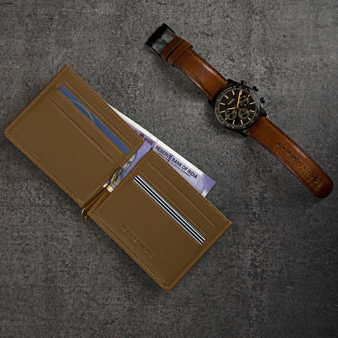 genuine leather wallet for men