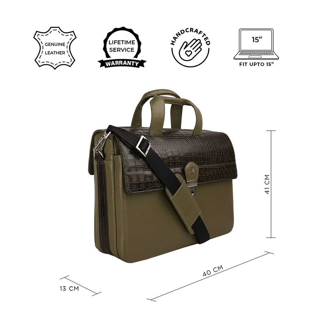 Luxury Leather Laptop bag